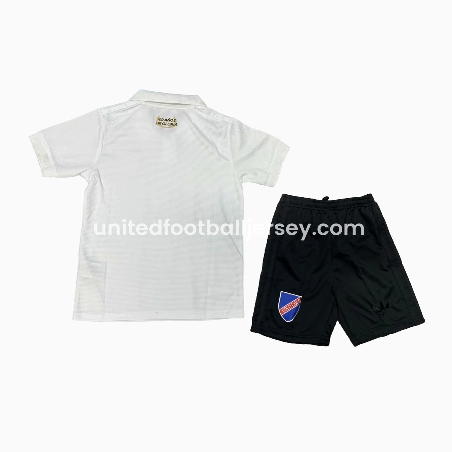 unitedfutballjersey-Colo Colo 2025 Centenary Special Edition Unsponsored Kids Kit