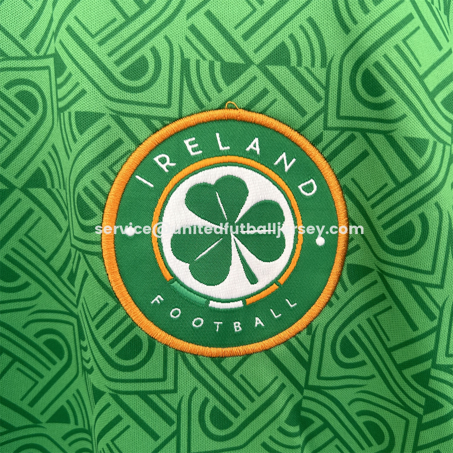 unitedfutballjersey-Ireland 2024 Home Jersey - Fans Version