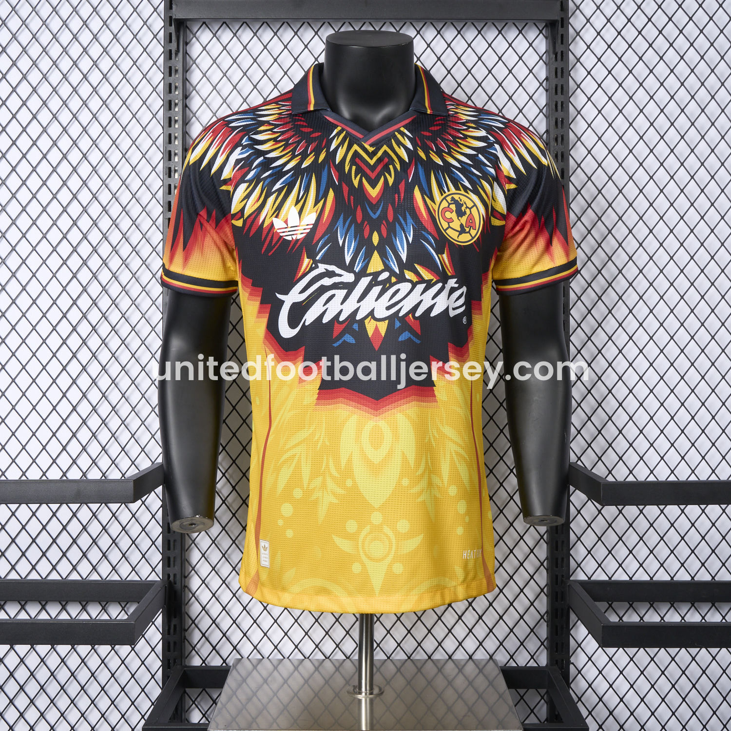 unitedfutballjersey-Club América 25-26 LAS AGUILAS Yellow Special Edition Jersey - Player Version