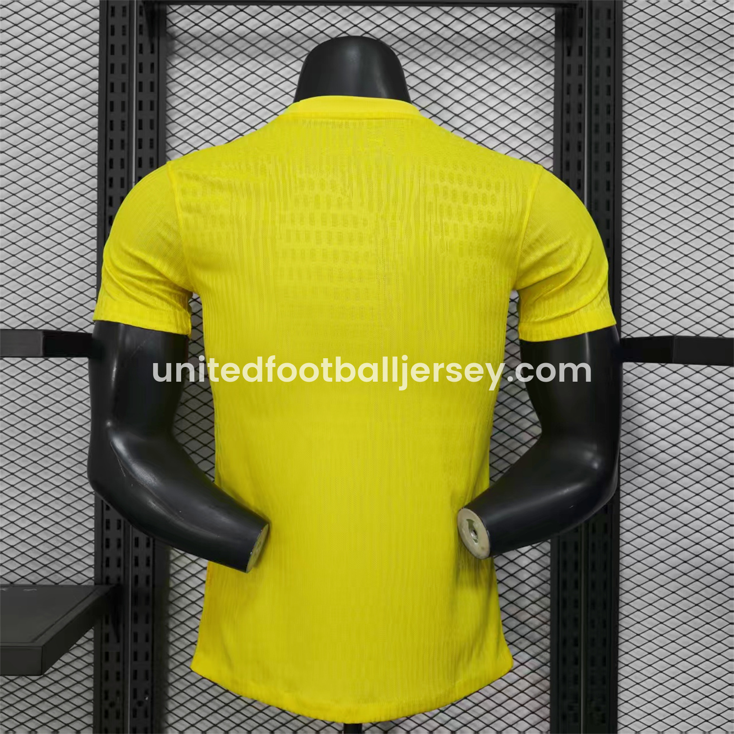 unitedfutballjersey-Al Ittihad Jeddah United 24-25 Pre-Match Yellow Jersey - Player Version