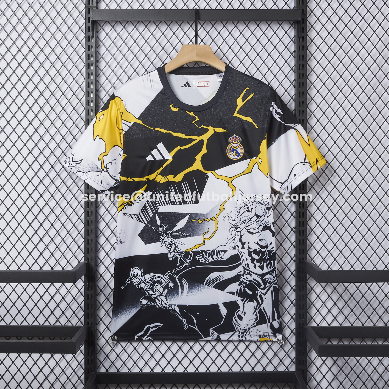 unitedfutballjersey-Real Madrid 25-26 Comics Special Jersey - Fans Version