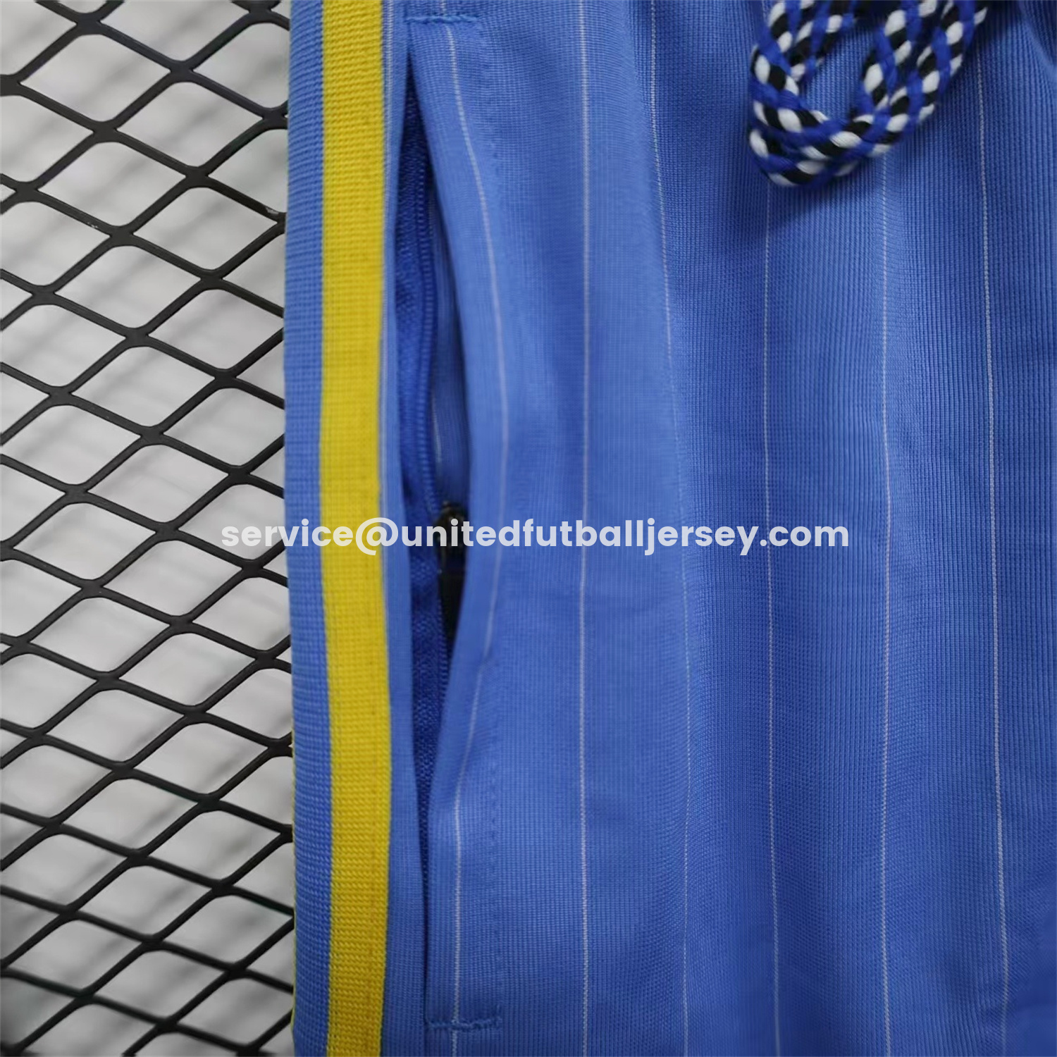 unitedfutballjersey-Manchester United 25-26 Trefoil Blue Travel Shorts - Player Version