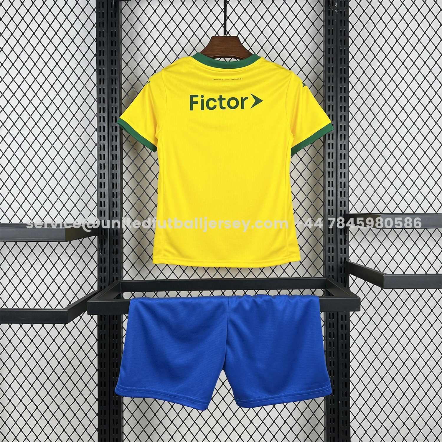 unitedfutballjersey-Palmeiras 25-26 Third Yellow Kids Kit
