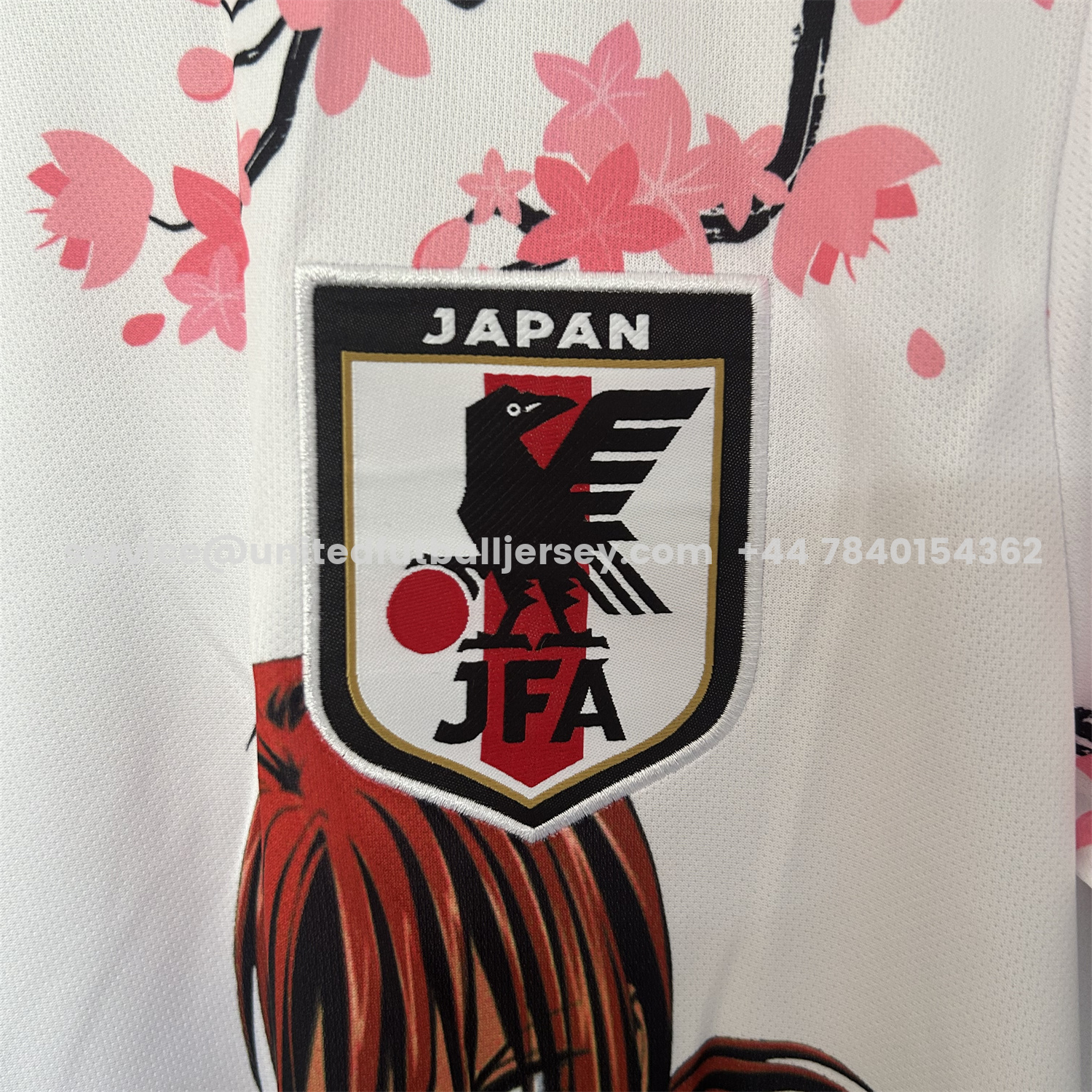 unitedfutballjersey-Japan 25-26 Rurouni Kenshin Himura Kenshin White Special Jersey - Fans Version