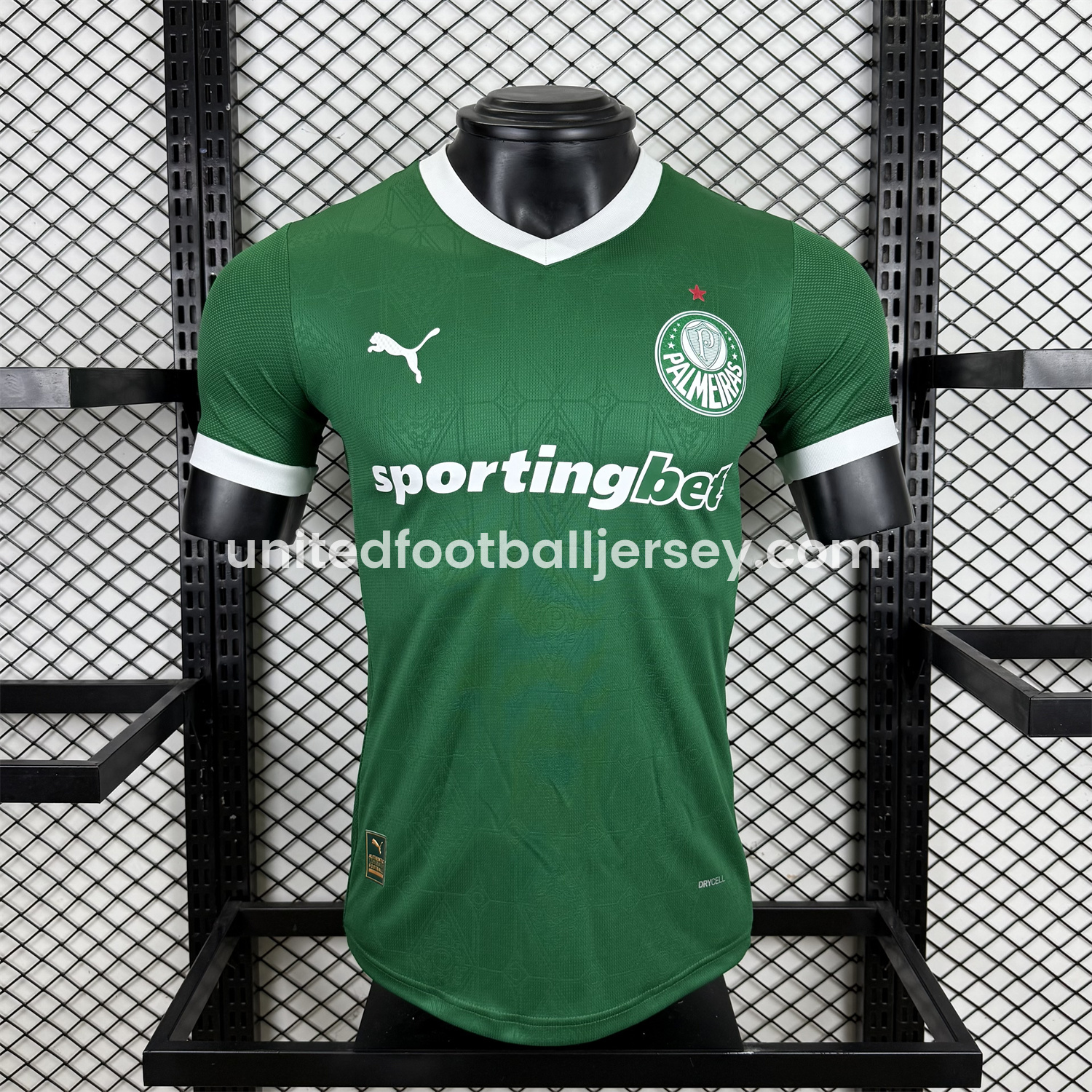 unitedfutballjersey-Palmeiras 2025-26 Home Jersey - Player Version