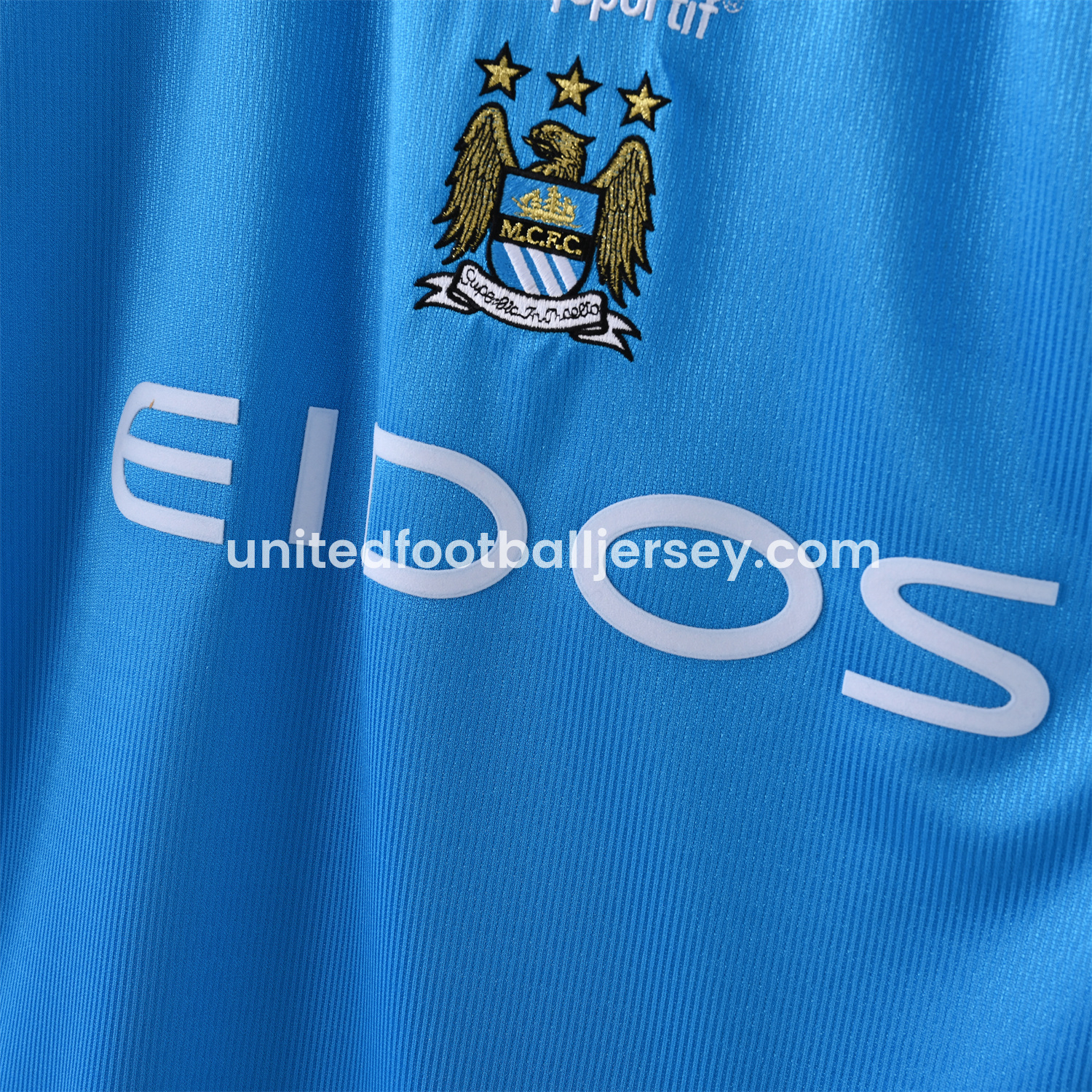 unitedfutballjersey-Retro Manchester City 1999-01 Home Stadium Jersey