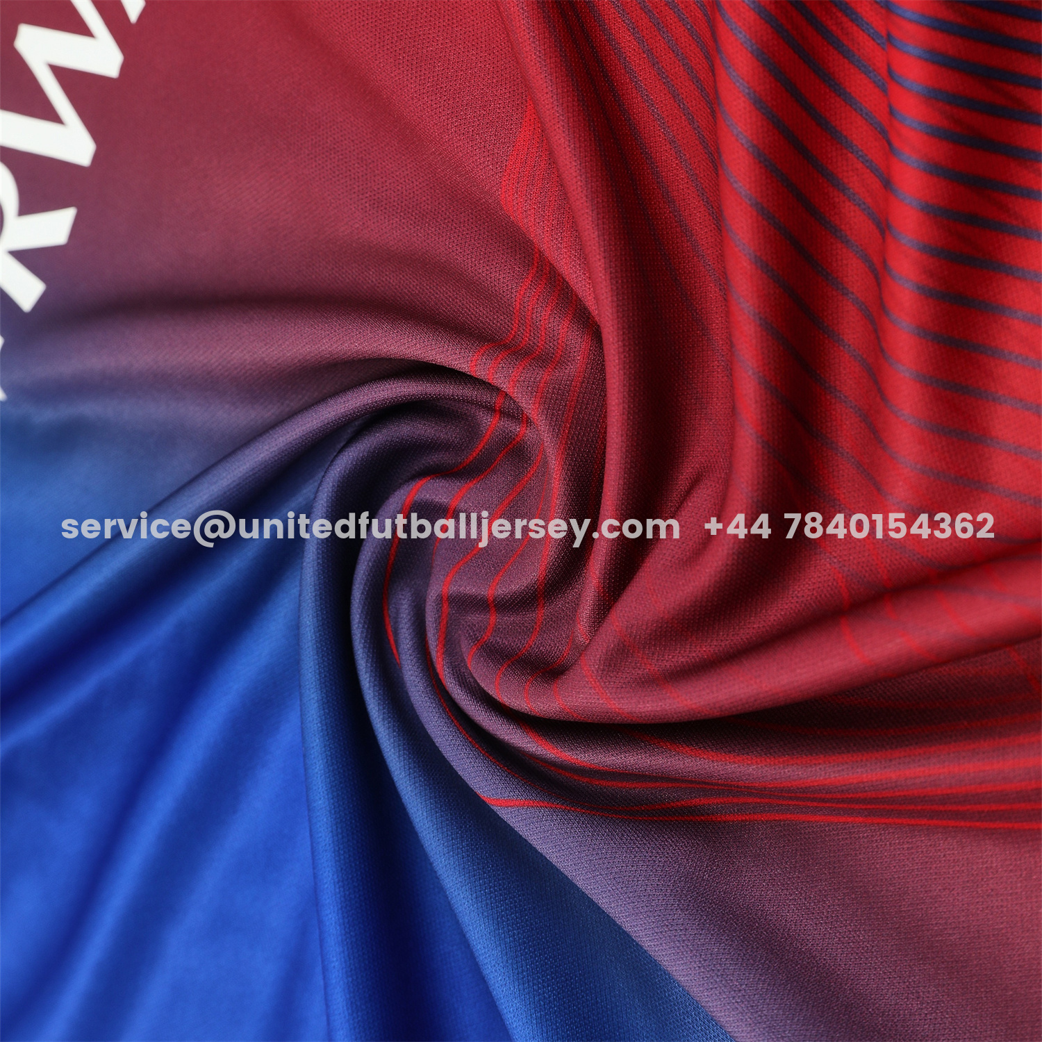 unitedfutballjersey-Paris Saint-Germain PSG 25-26 Short-Sleeve Training Set - Red And Blue Lines Top & Blue Shorts