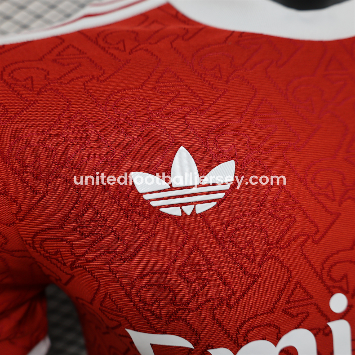 unitedfutballjersey-Arsenal 25-26 Red Trefoil Sponsored Secial Edition Jersey - Player Version