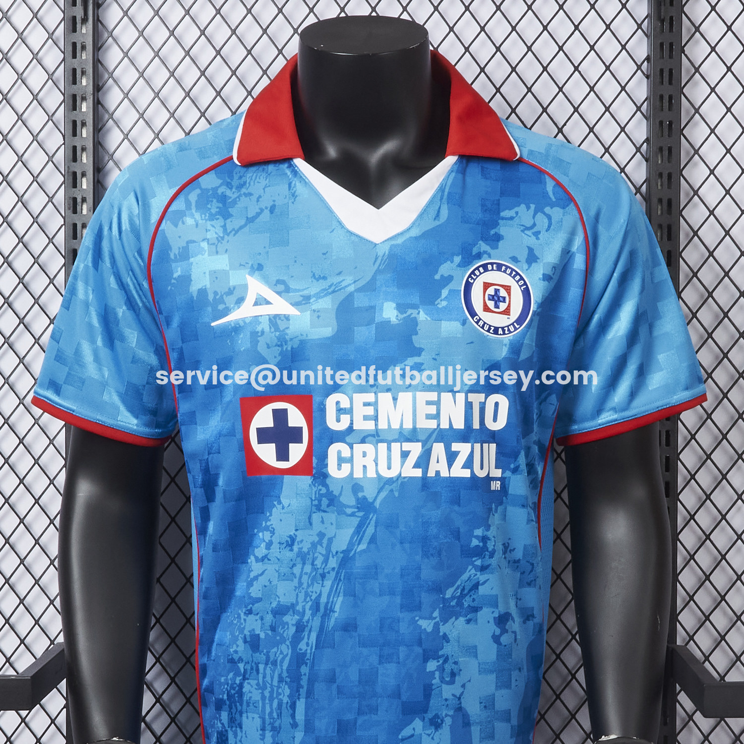 unitedfutballjersey-Cruz Azul 25-26 Home Intercontinental Jersey - Player Version