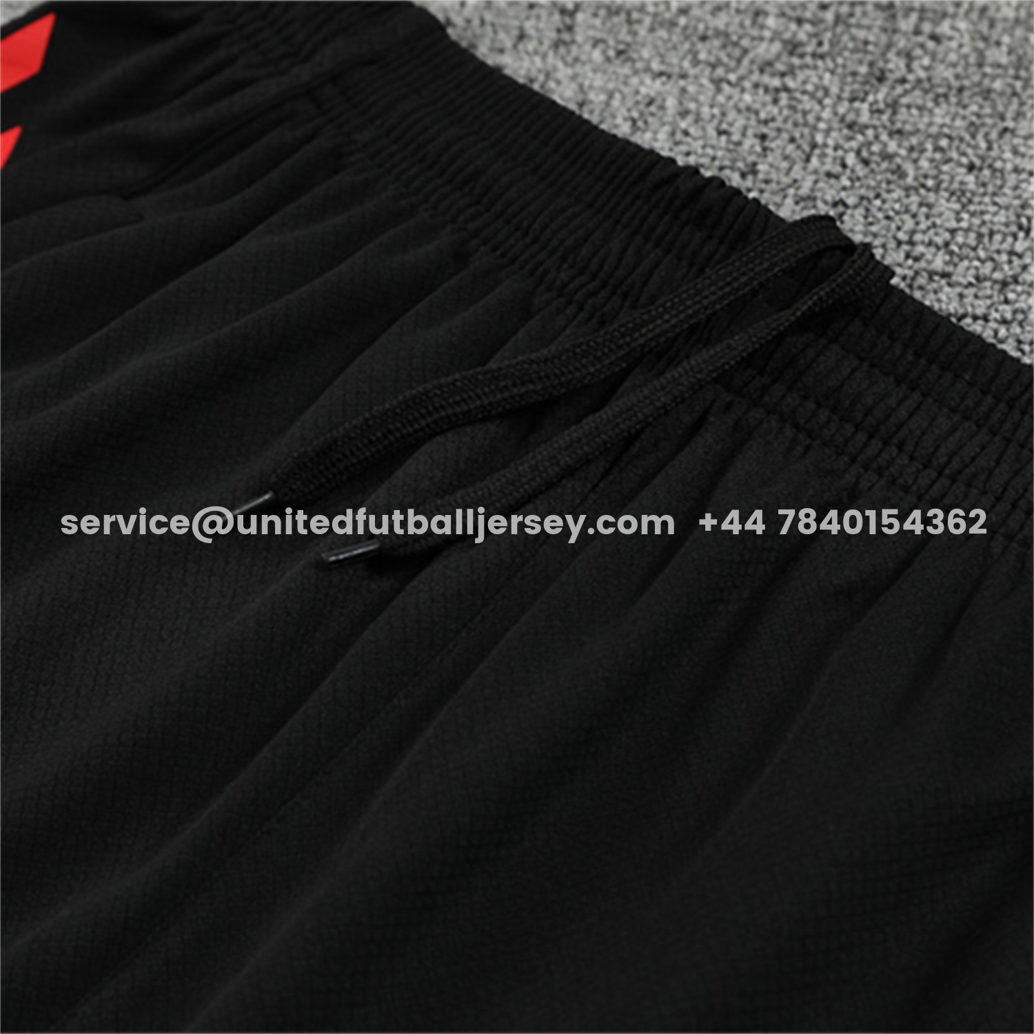 unitedfutballjersey-Liver.pool 25-26 Kids Short-Sleeve Training Set - Red Top & Black Shorts