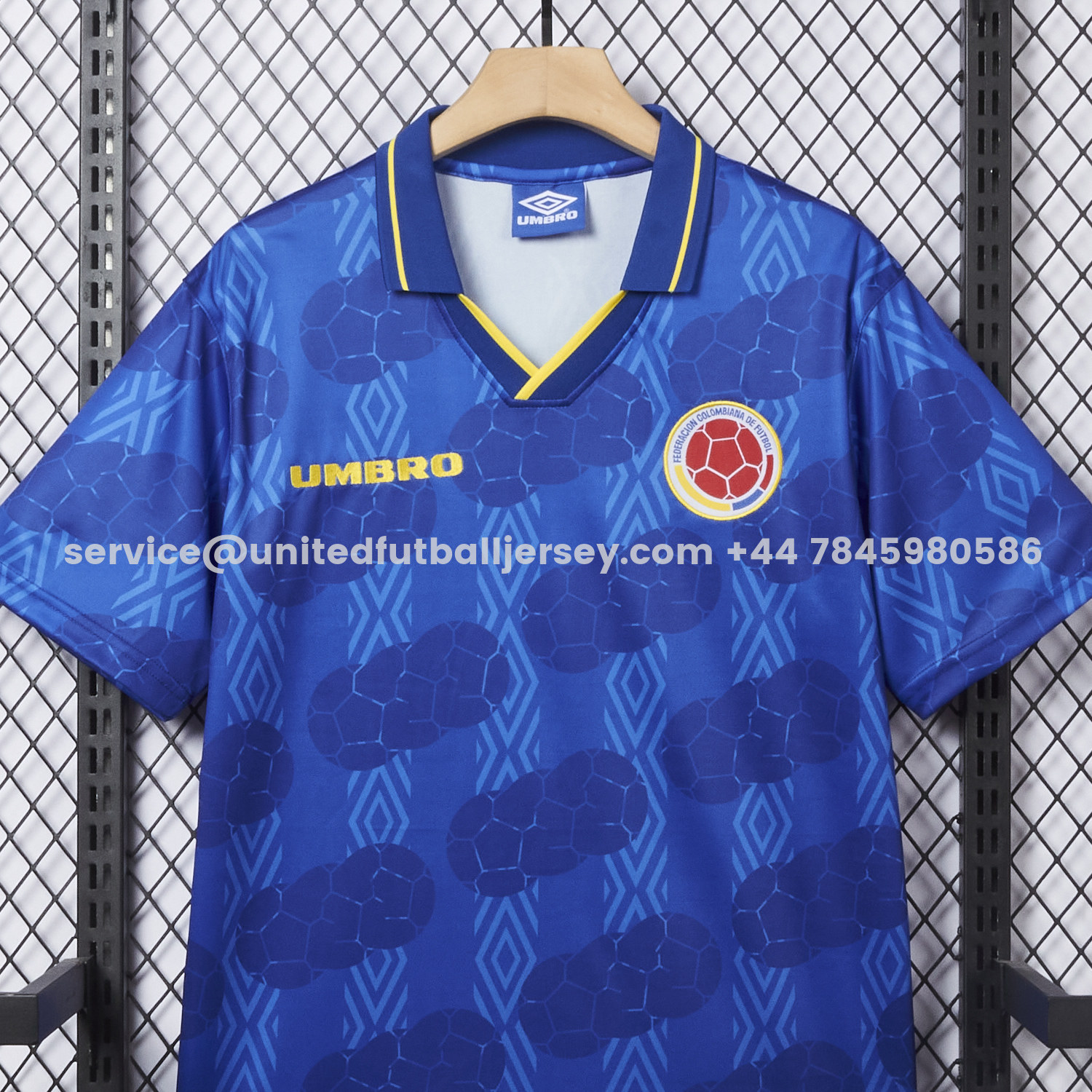 unitedfutballjersey-Retro Colombia 1994 Away Jersey