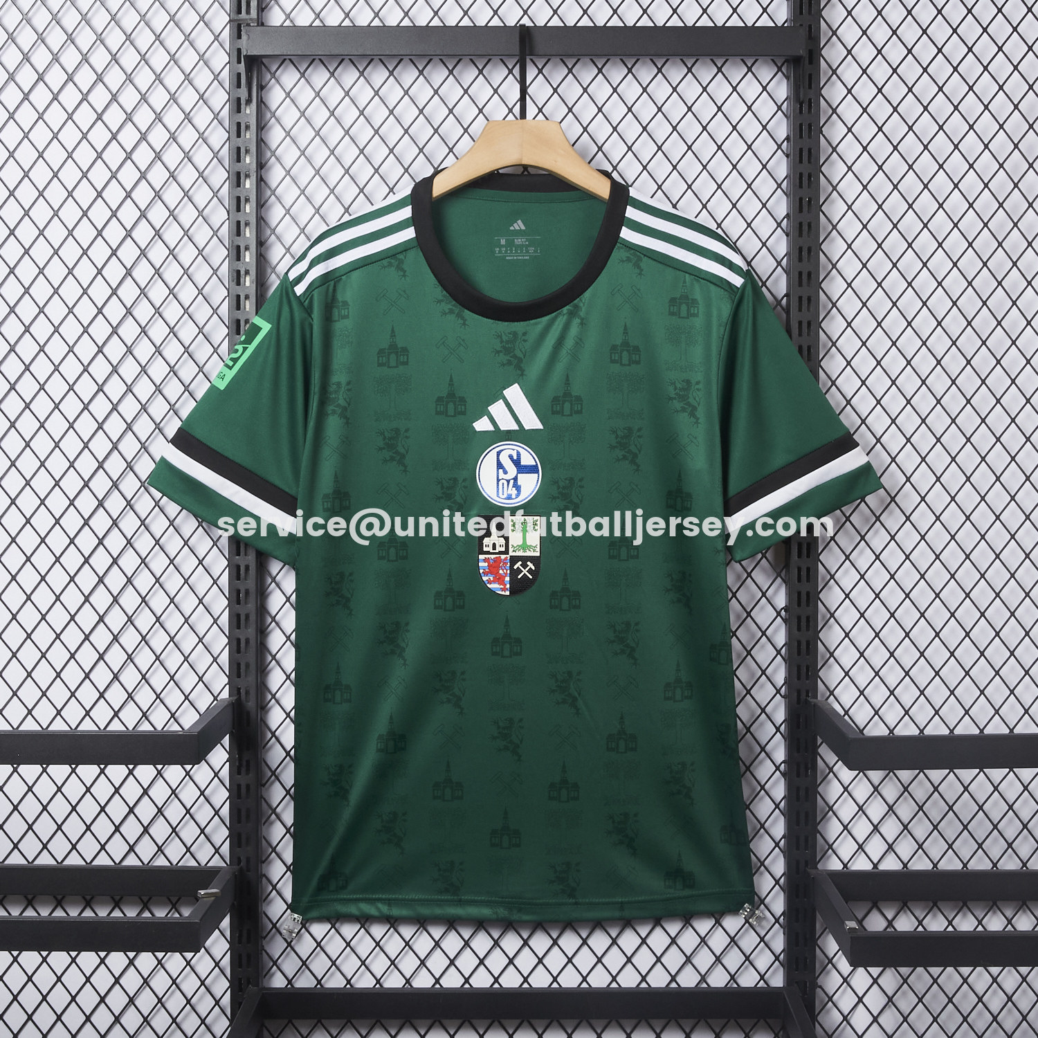 unitedfutballjersey-Schalke 04 25-26 150 Years of Gelsenkirchen Special Jersey - Fans Version