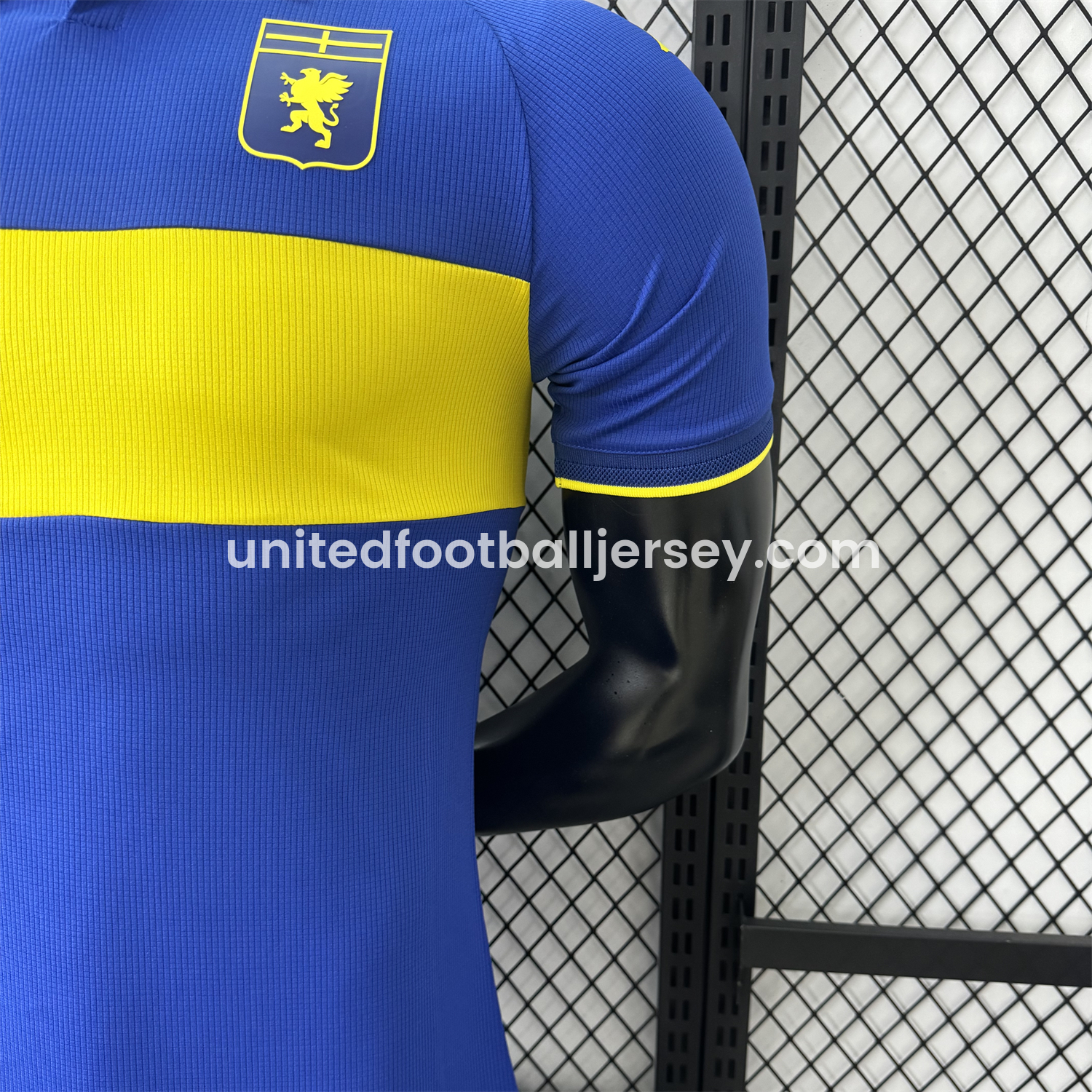 unitedfutballjersey-Genoa 24-25 Fourth Unsponsored Jersey - Player Version
