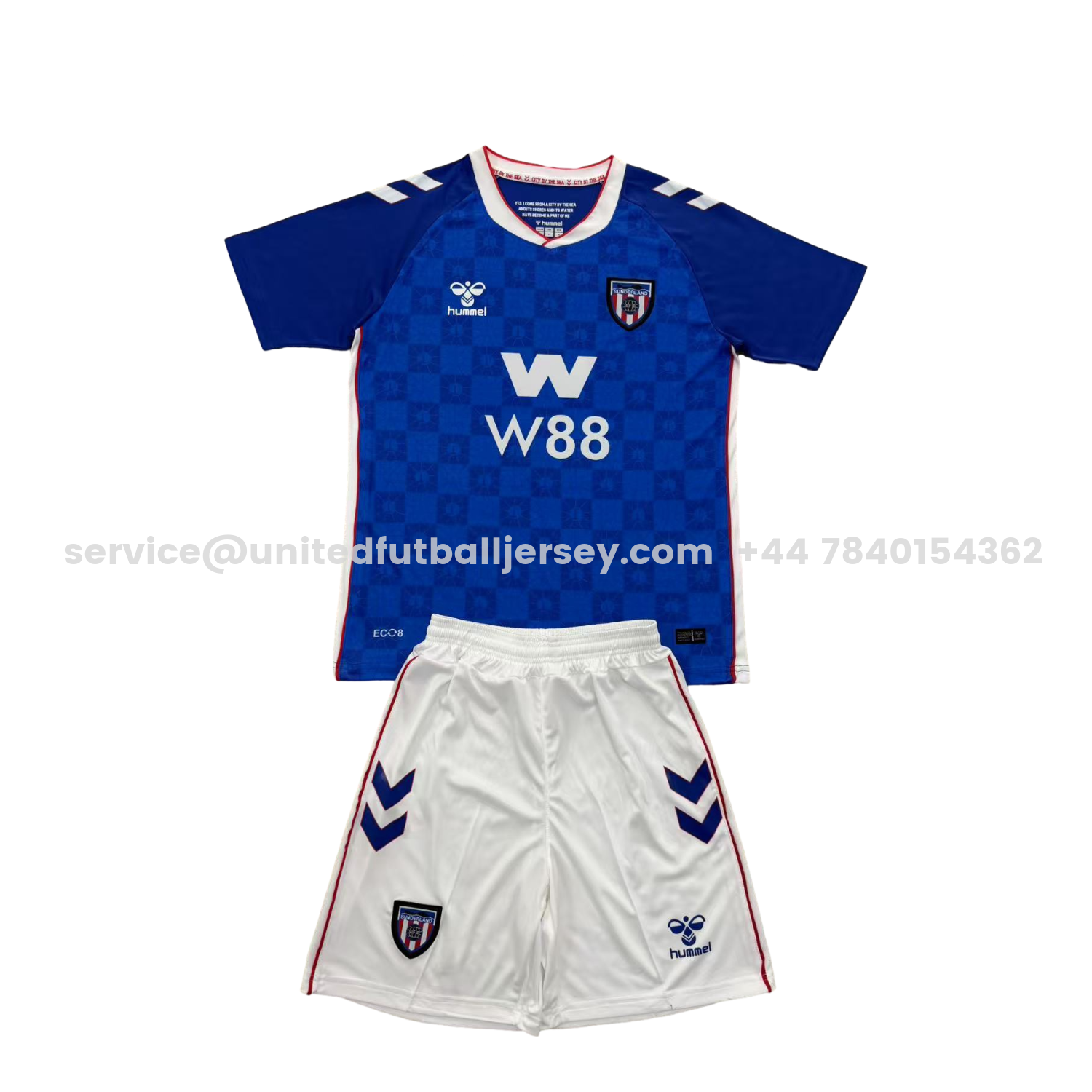 unitedfutballjersey-Sunderland 25-26 Away Men's Adult Jersey Set - Fans Version