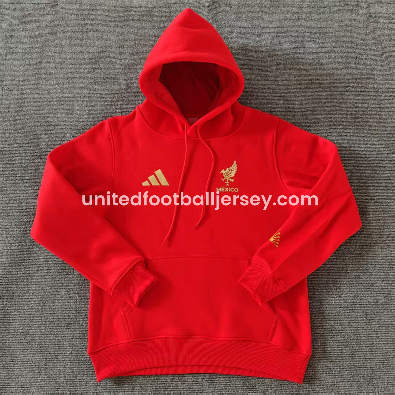 unitedfutballjersey-Mexico 2025 Gold Cup Black Special Edition Unisex Pullover Hoodie