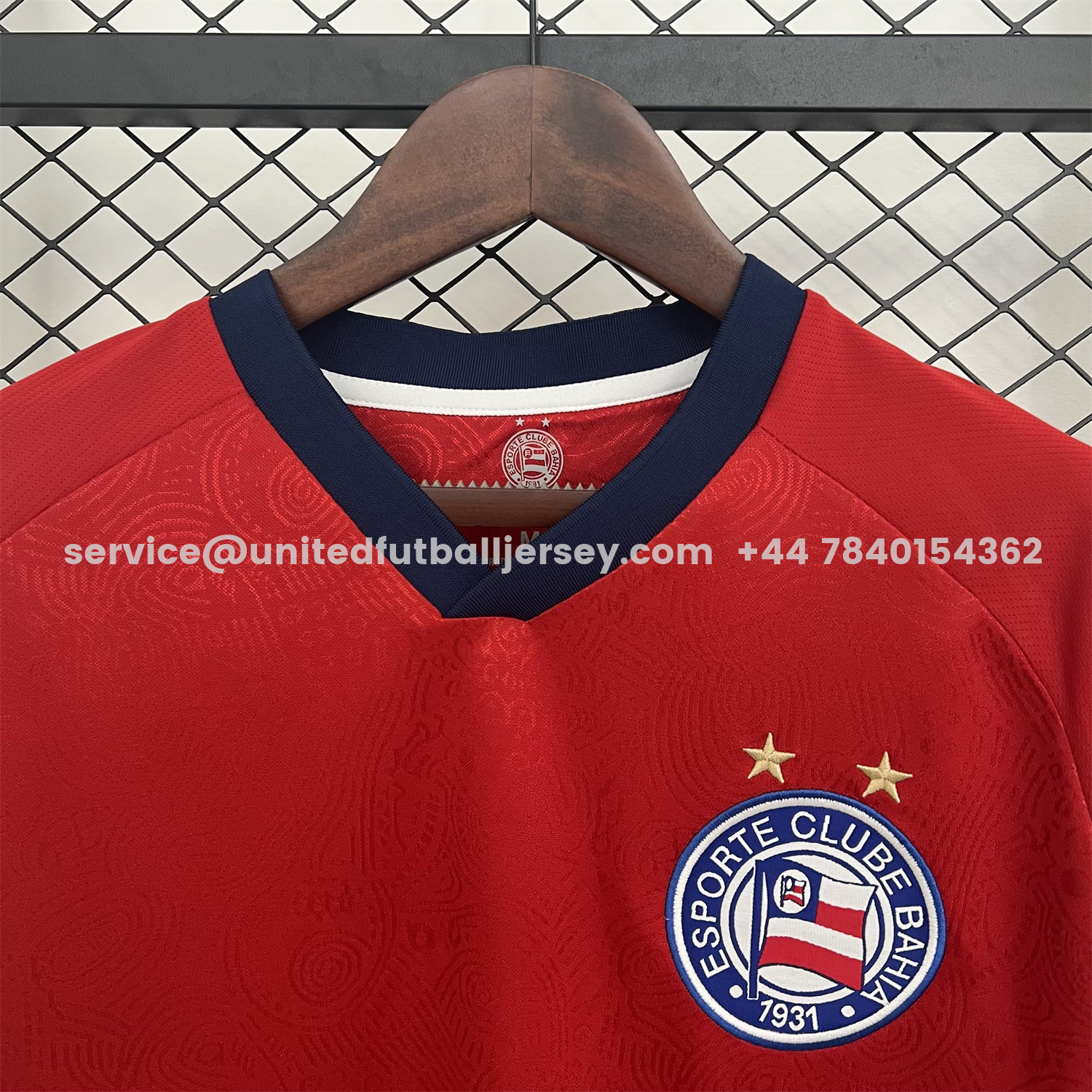 unitedfutballjersey-Bahia 25-26 Goalkeeper Red Jersey - Fans Version