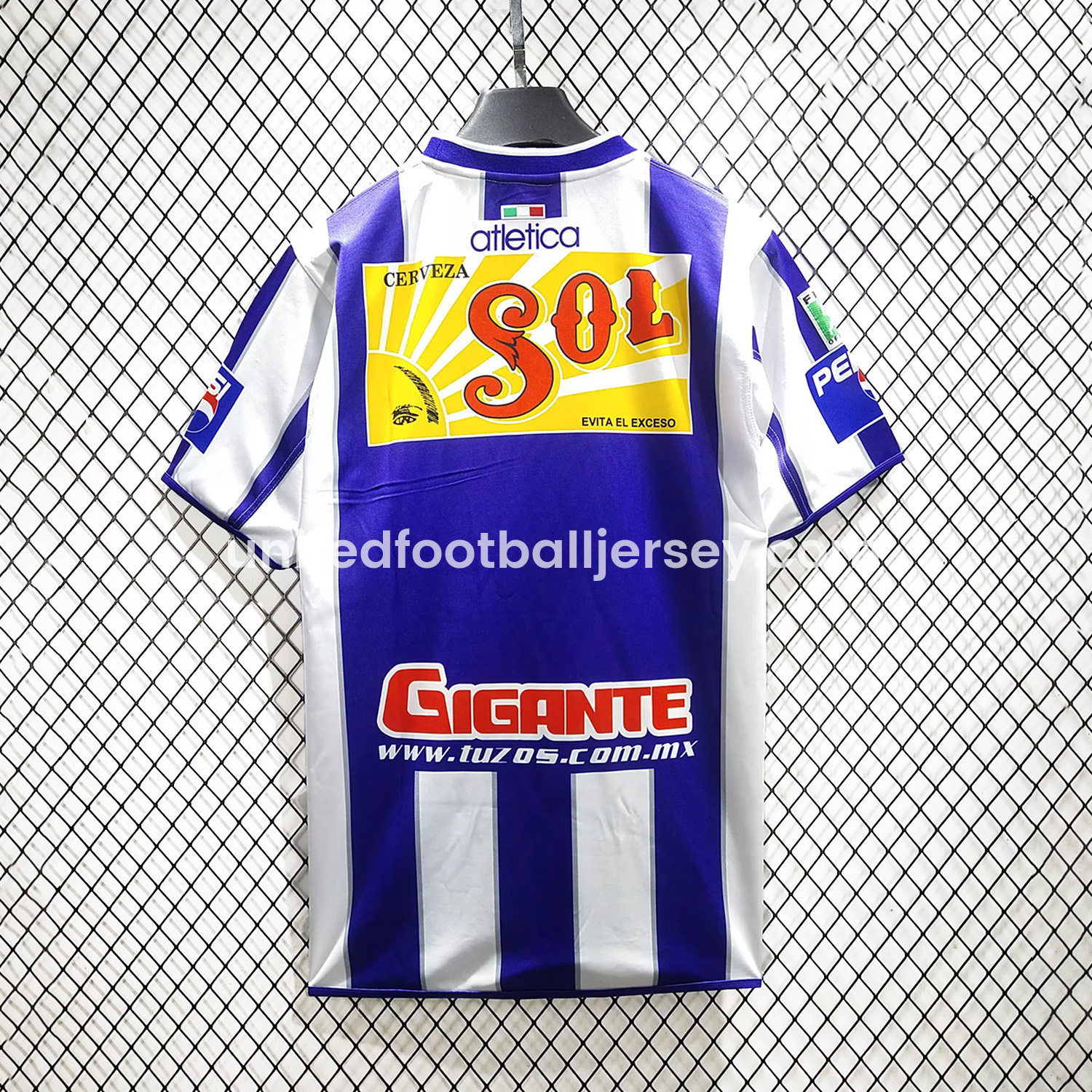unitedfutballjersey-Retro Pachuca 2001-02 Home Jersey