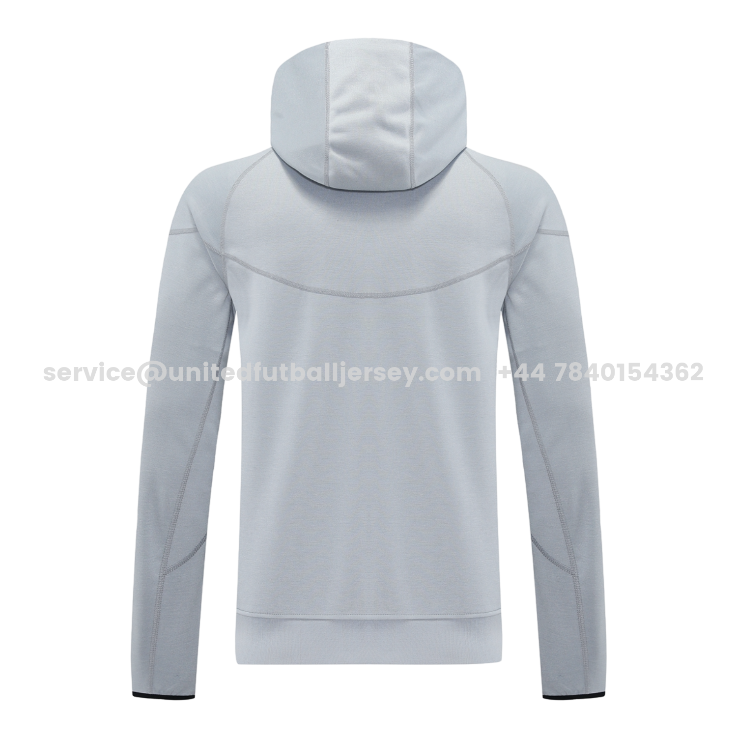 unitedfutballjersey-Barcelona 25-26 Hooded Jacket Training Tracksuit - Grey Jackets & Pants