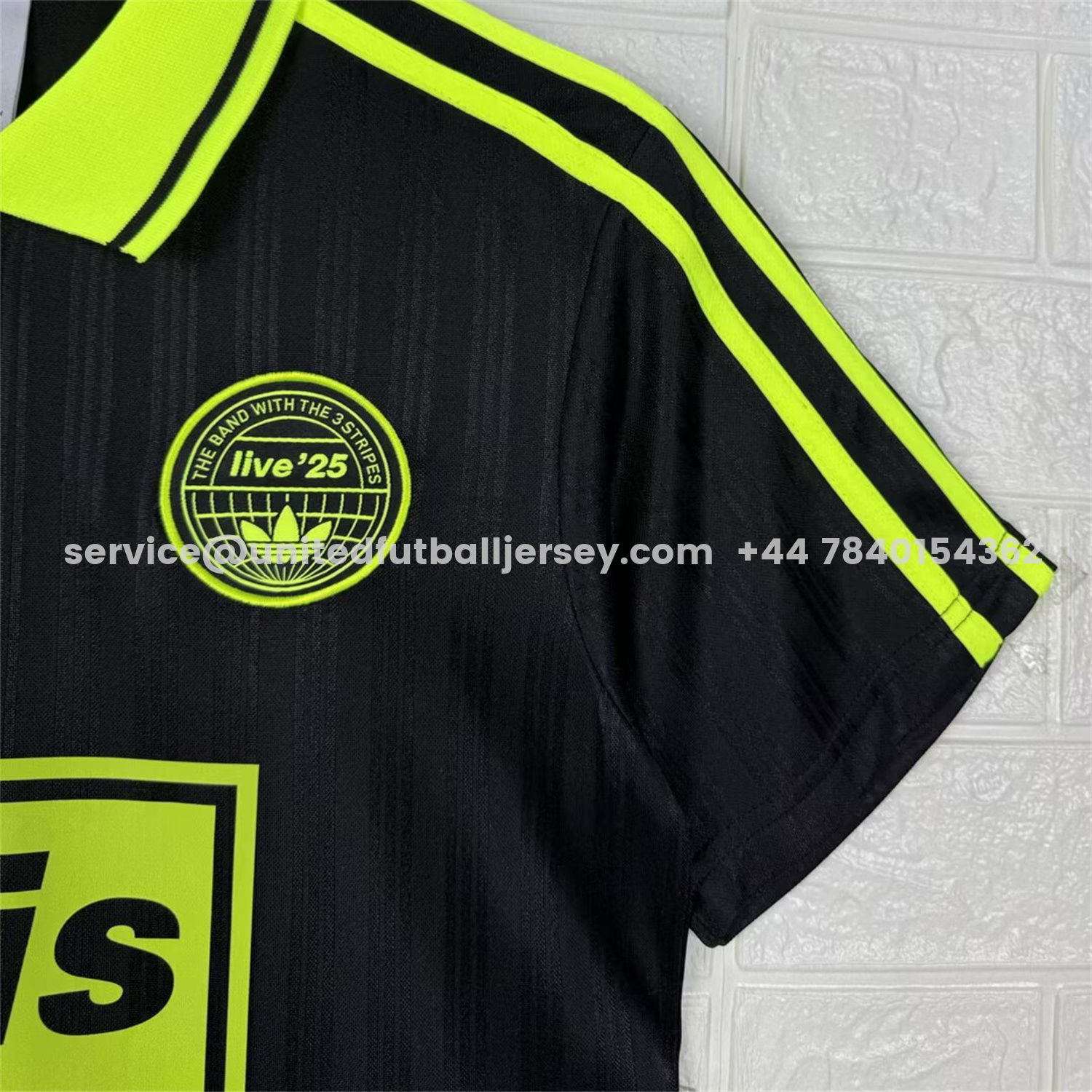 unitedfutballjersey-Bohemian 25-26 Oasis Originals Tour Black And Green Jersey - Fans Version