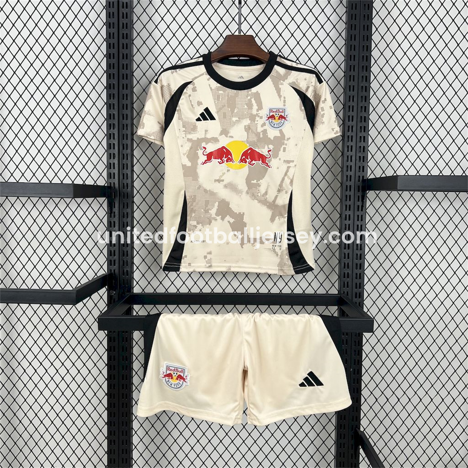 unitedfutballjersey-New York Red Bulls 2025 Away Kids Kit