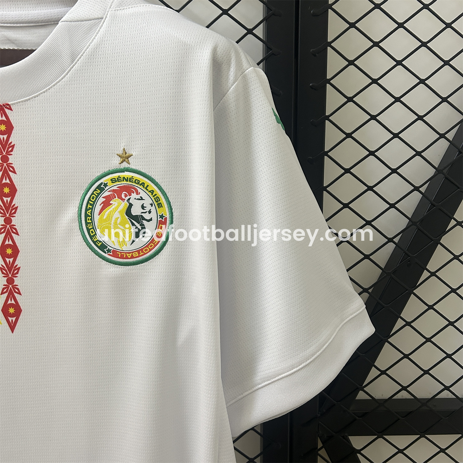 unitedfutballjersey-Senegal 24-25 Home White Jersey - Fans Version