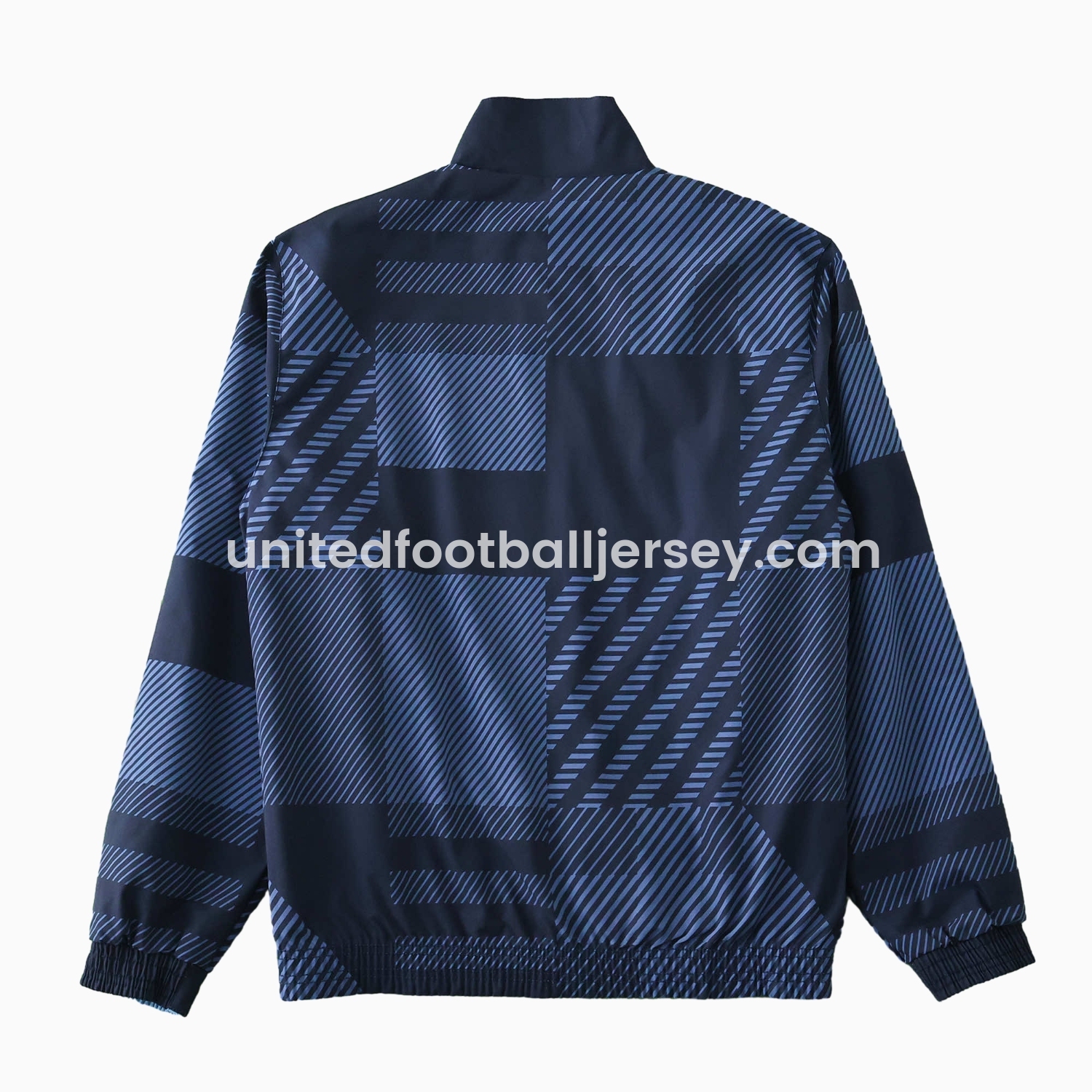 unitedfutballjersey-S-c-o.t l.a-n.d 24-25 Home Style Double Sided Reversible Windbreaker - Deep Blue