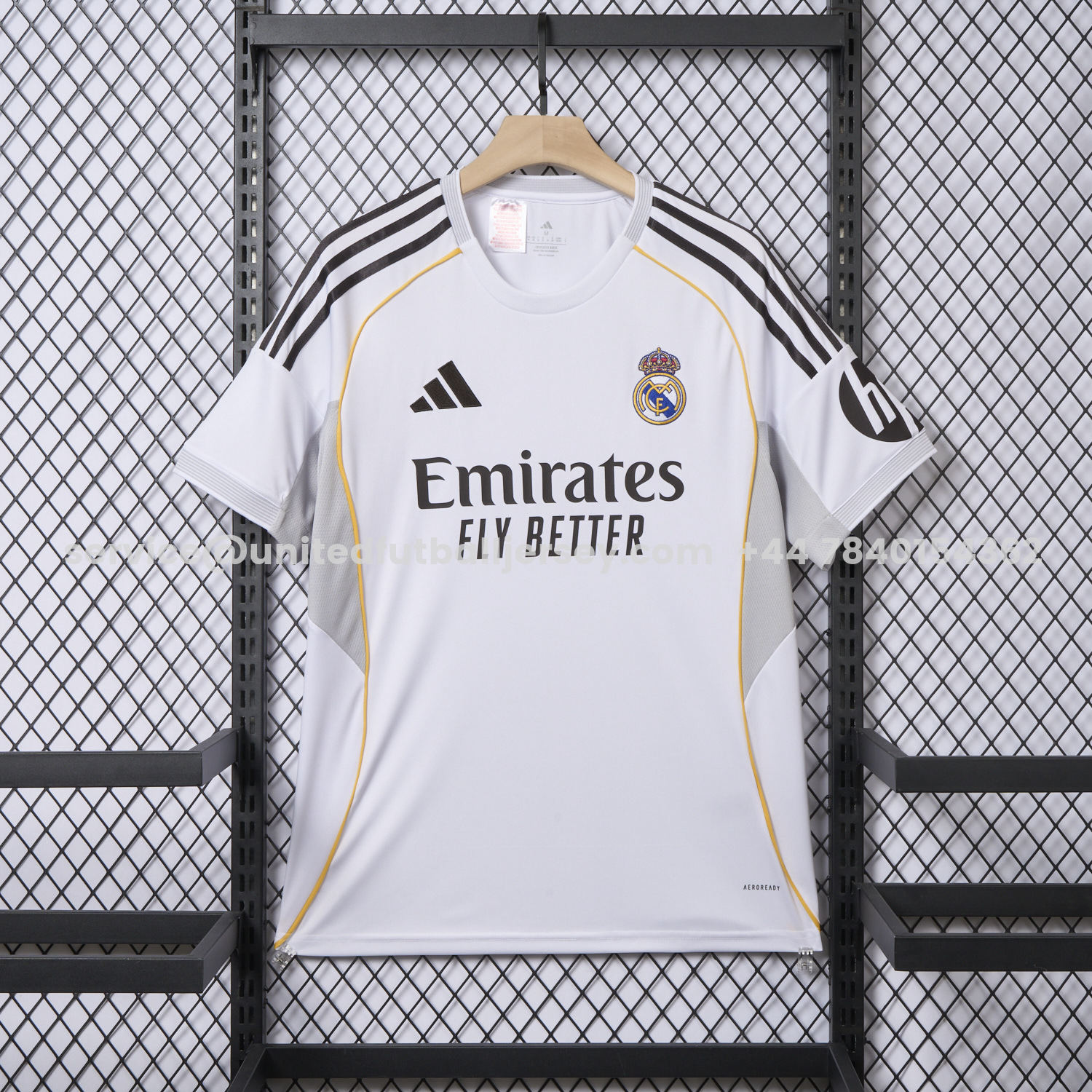 unitedfutballjersey-Real Madrid 25-26 Home Modrić Limited Edition Jersey - Fans Version