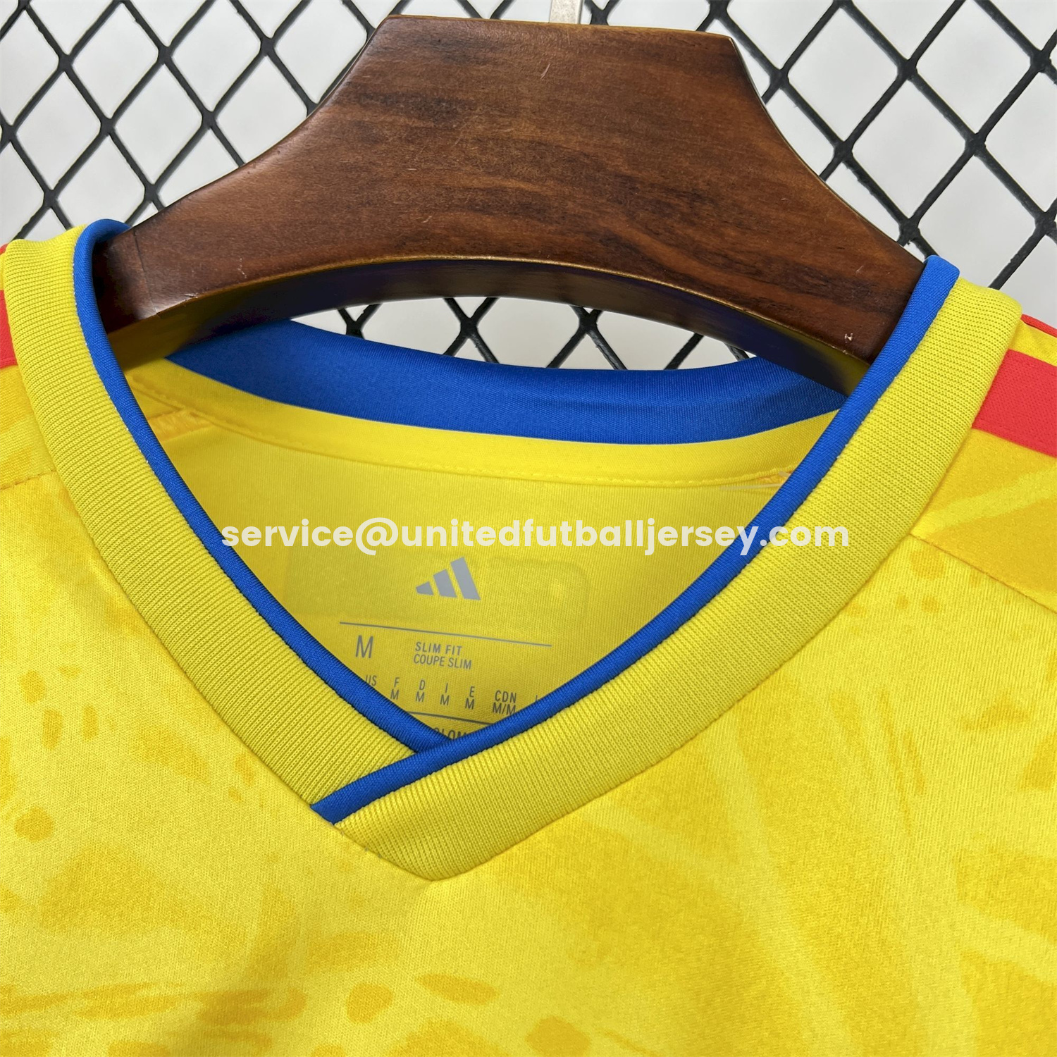 unitedfutballjersey-Colombia 2026 Home Long Sleeves Jersey - Fans Version