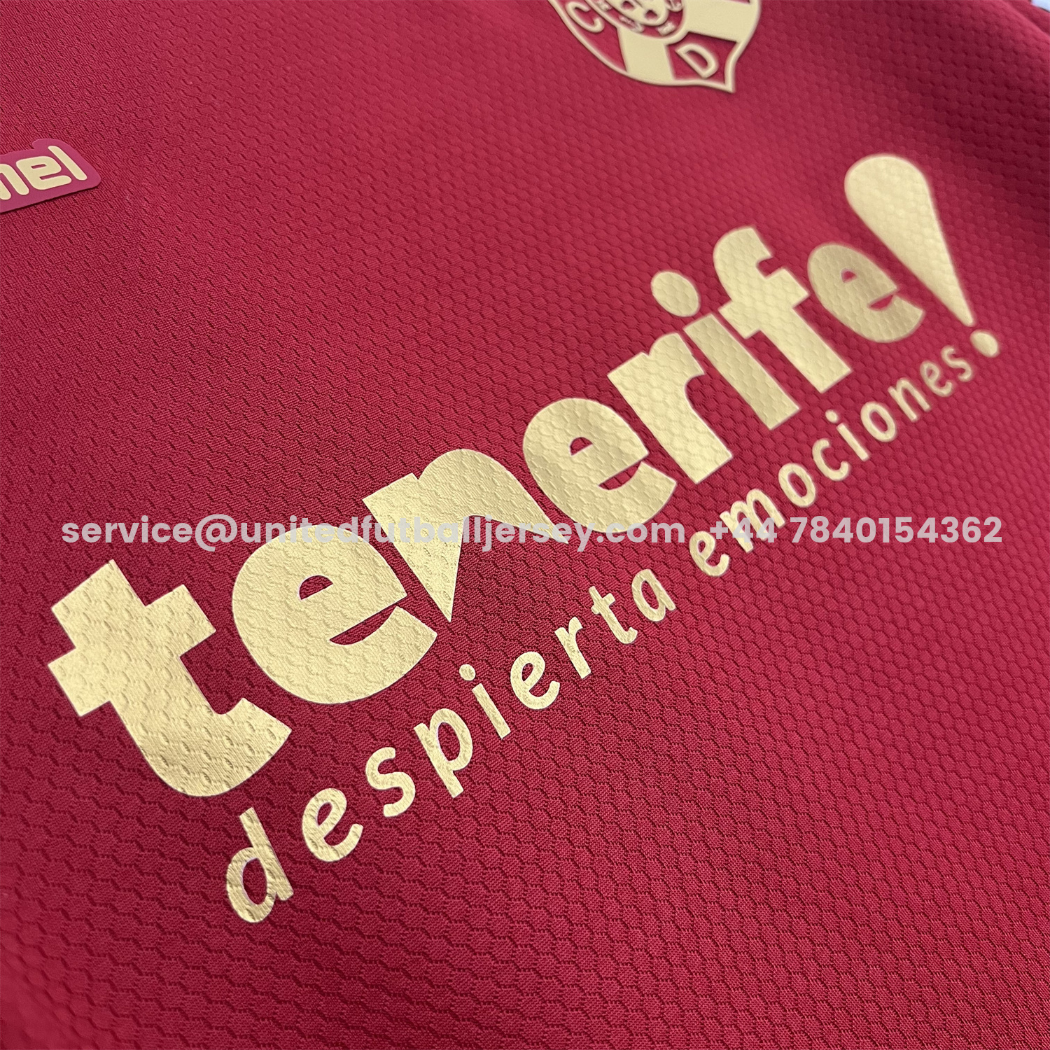 unitedfutballjersey-Tenerife 25-26 Away Jersey - Fans Version