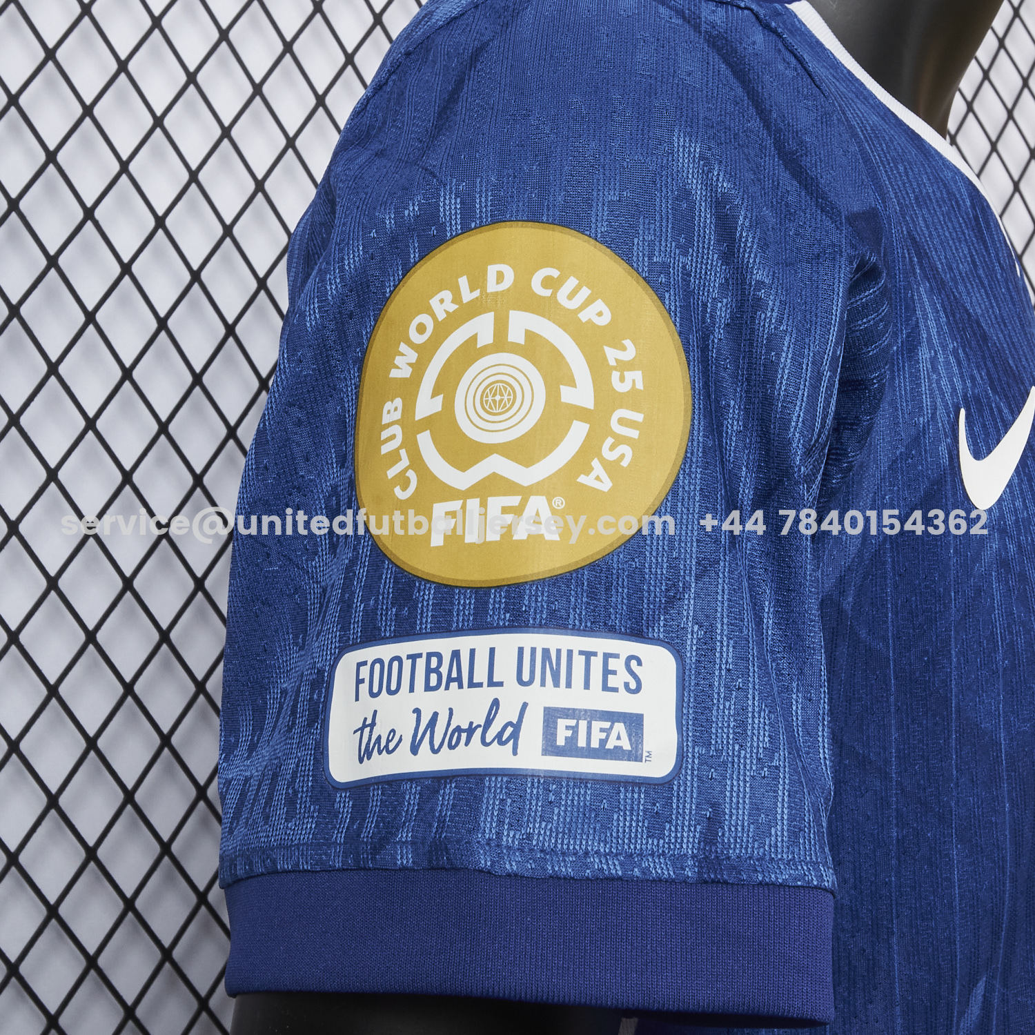 unitedfutballjersey-C.H.E.L.S.E.A 25-26 Home Unsponsored Club World Cup Winner Jersey - Player Version