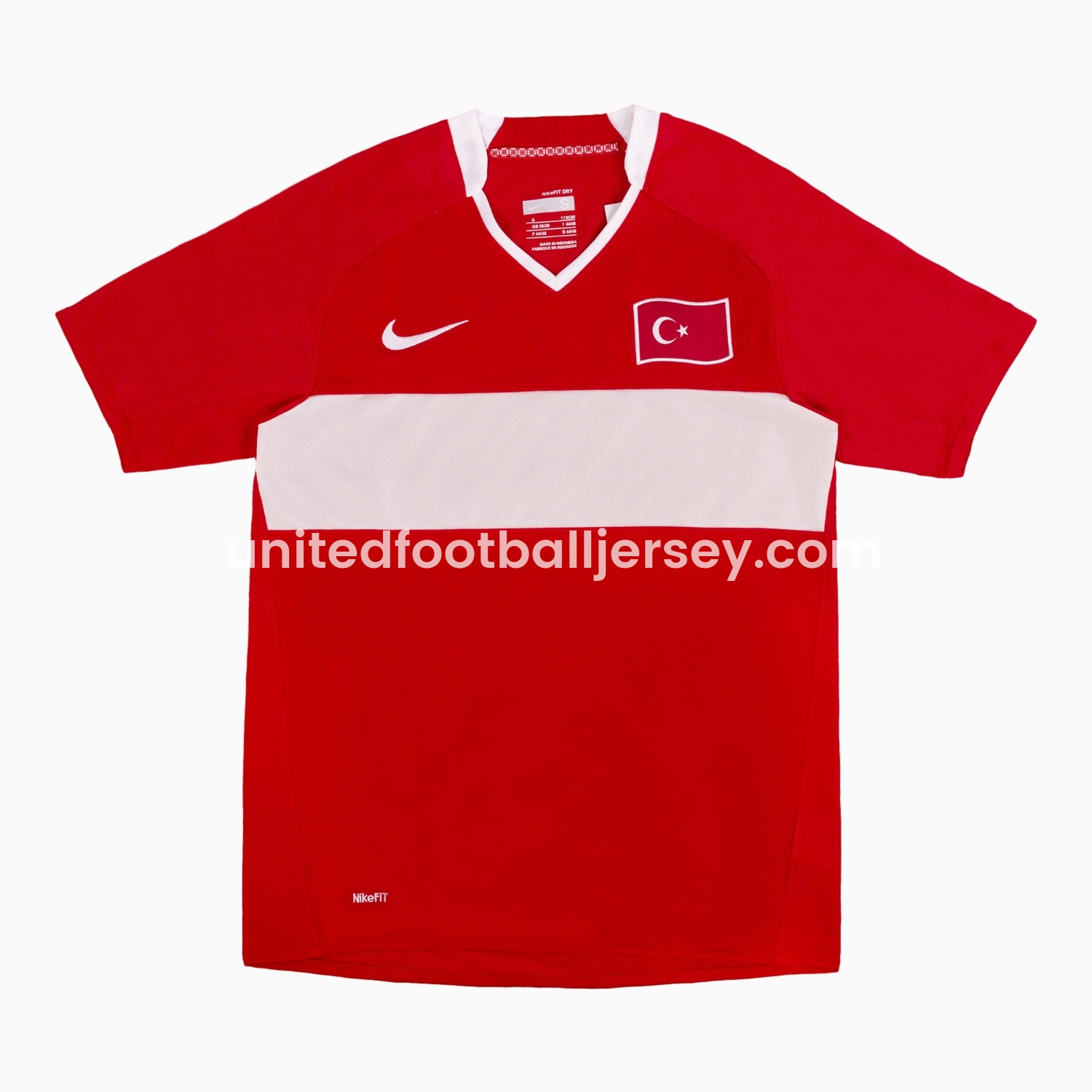 unitedfutballjersey-Retro Turkey 2008 Home Jersey