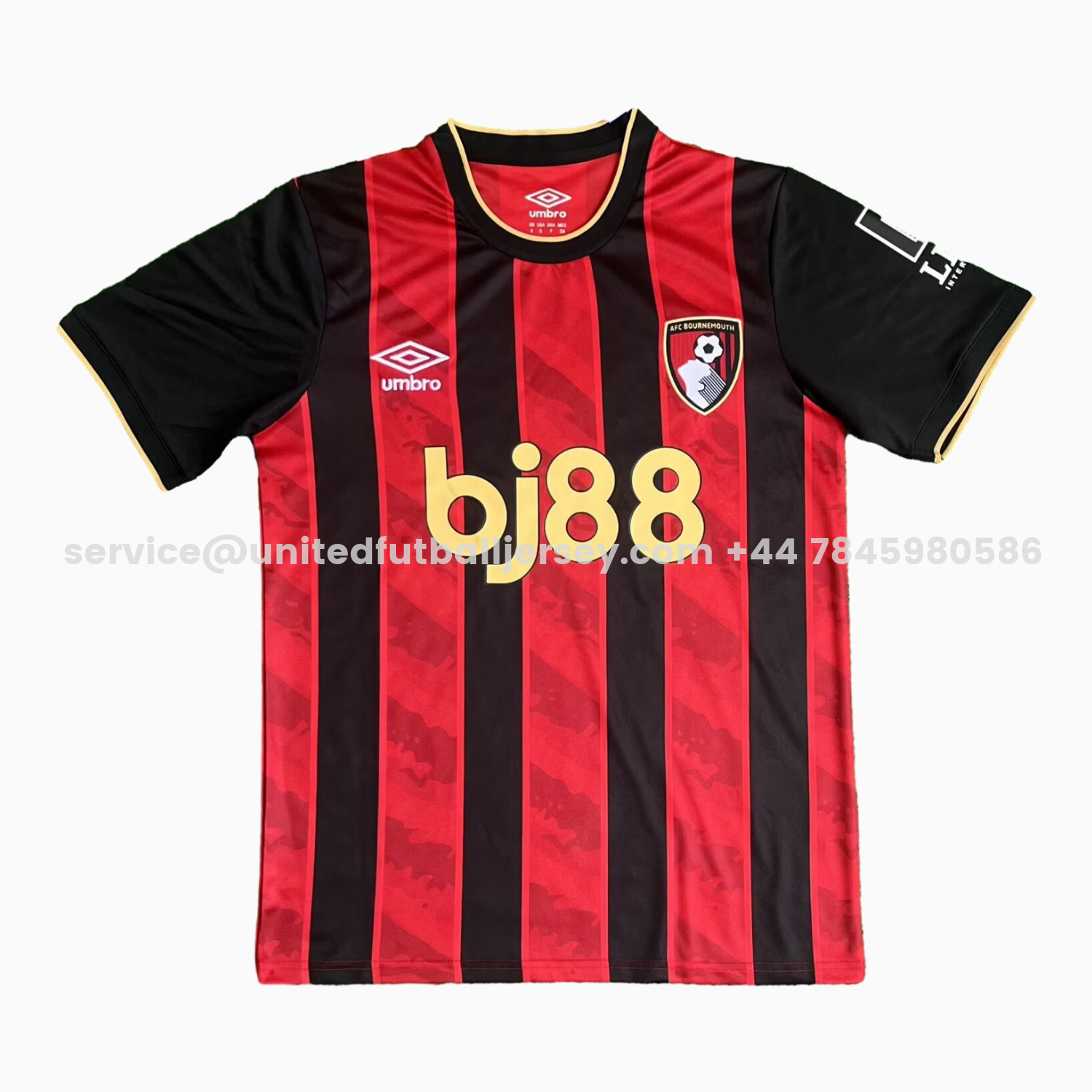 unitedfutballjersey-Bournemouth 25-26 Home Jersey - Fans Version
