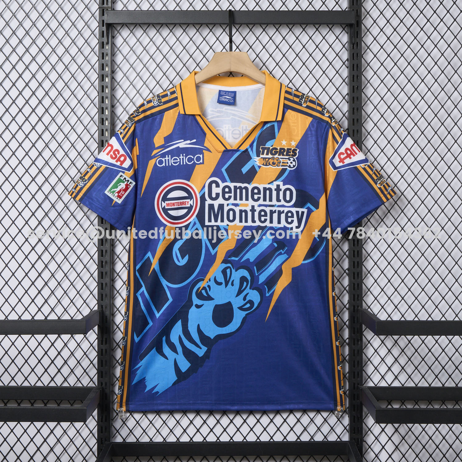 unitedfutballjersey-Retro Tigres UANL 1997-98 Away Jersey
