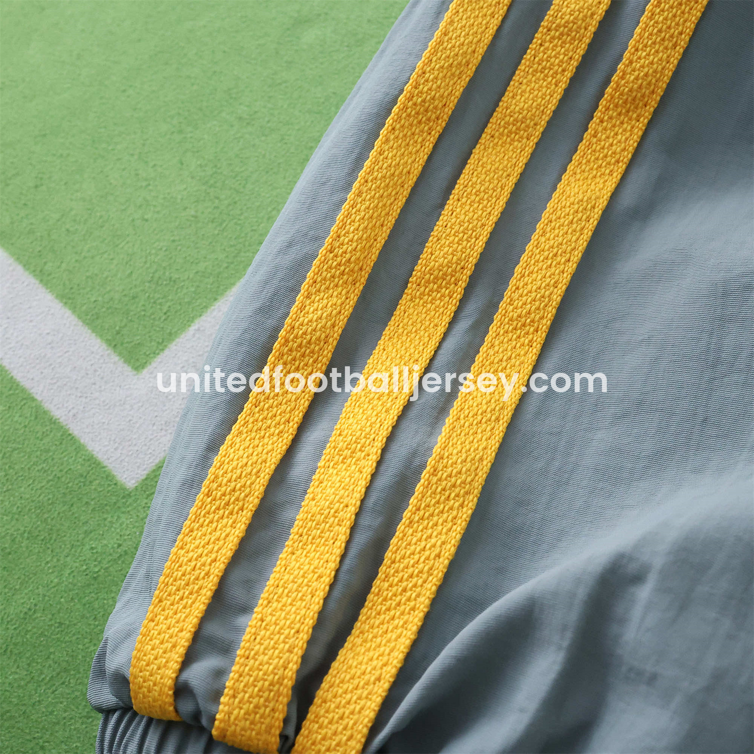 unitedfutballjersey-Retro Arsenal 1991-93 Away Double Sided Reversible Windbreaker - Yellow & Grey