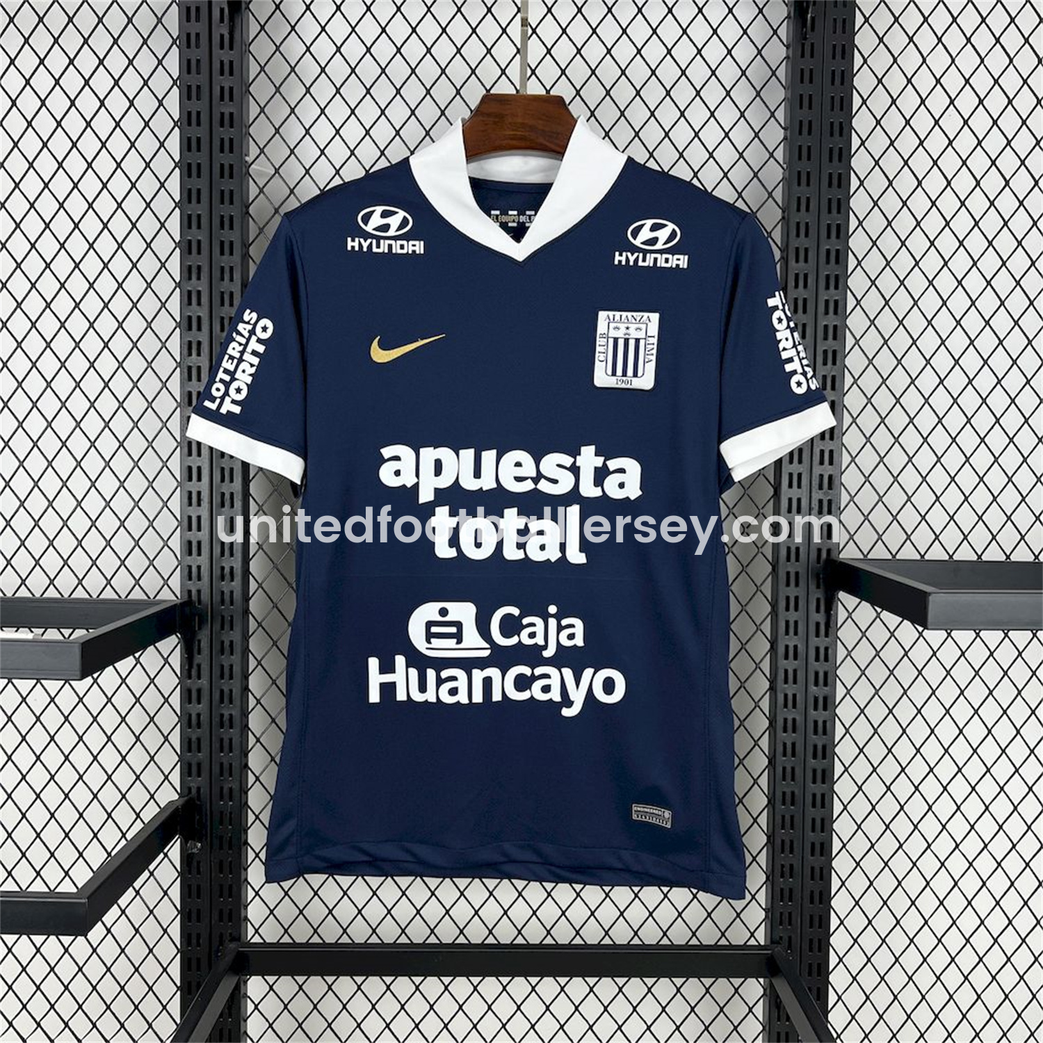 unitedfutballjersey-Alianza Lima 25-26 Away Jersey - Fans Version