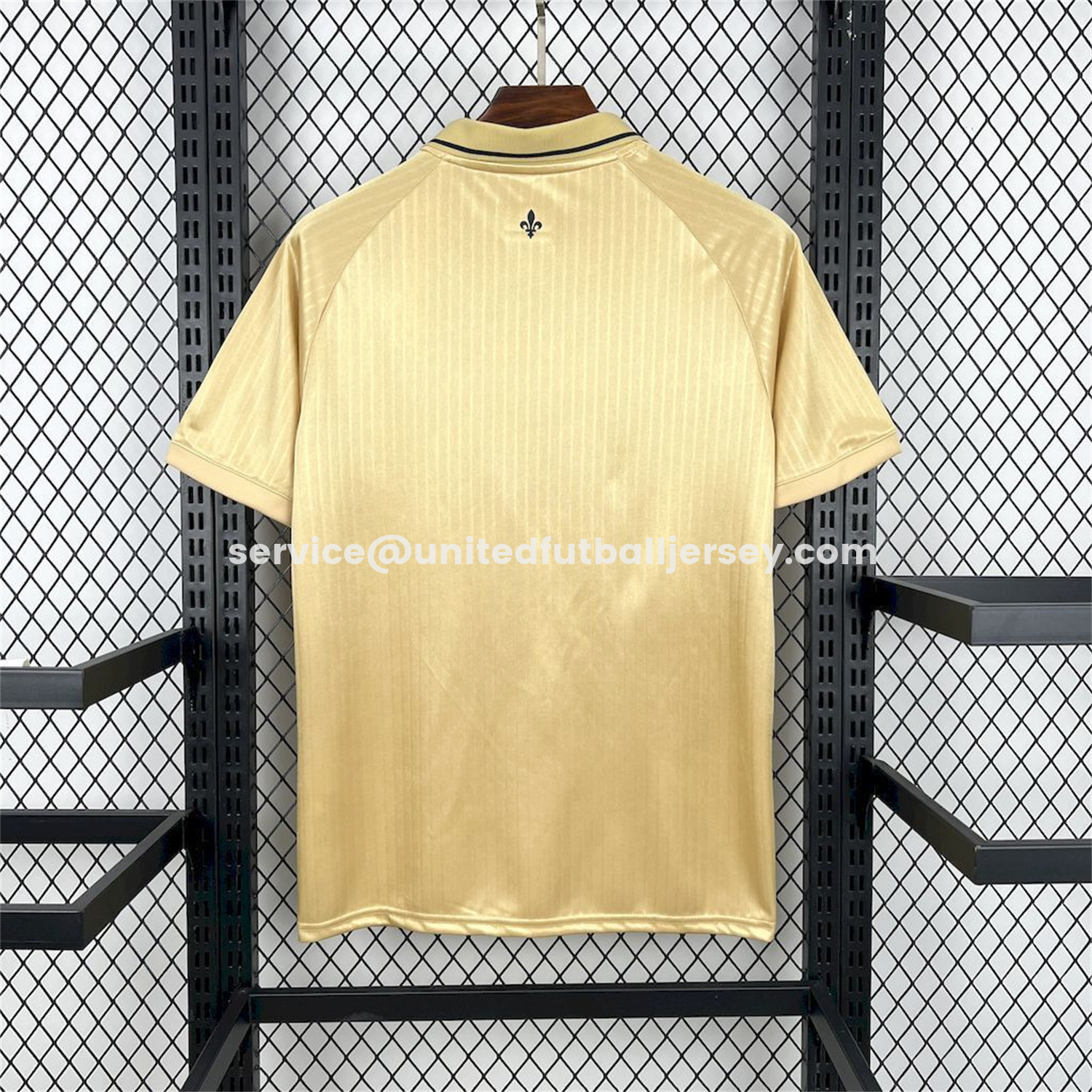 unitedfutballjersey-FC Versailles 25-26 Gold L'Élégant Special Jersey - Fans Version