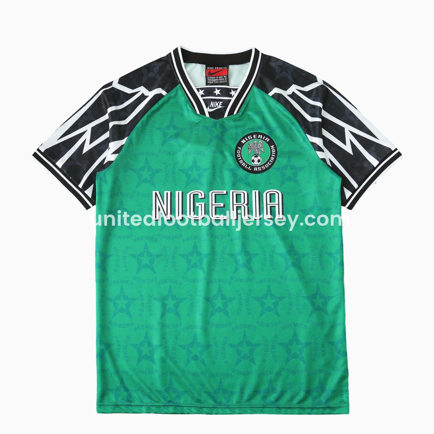 unitedfutballjersey-Retro Nigeria 1994-95 Home Jersey