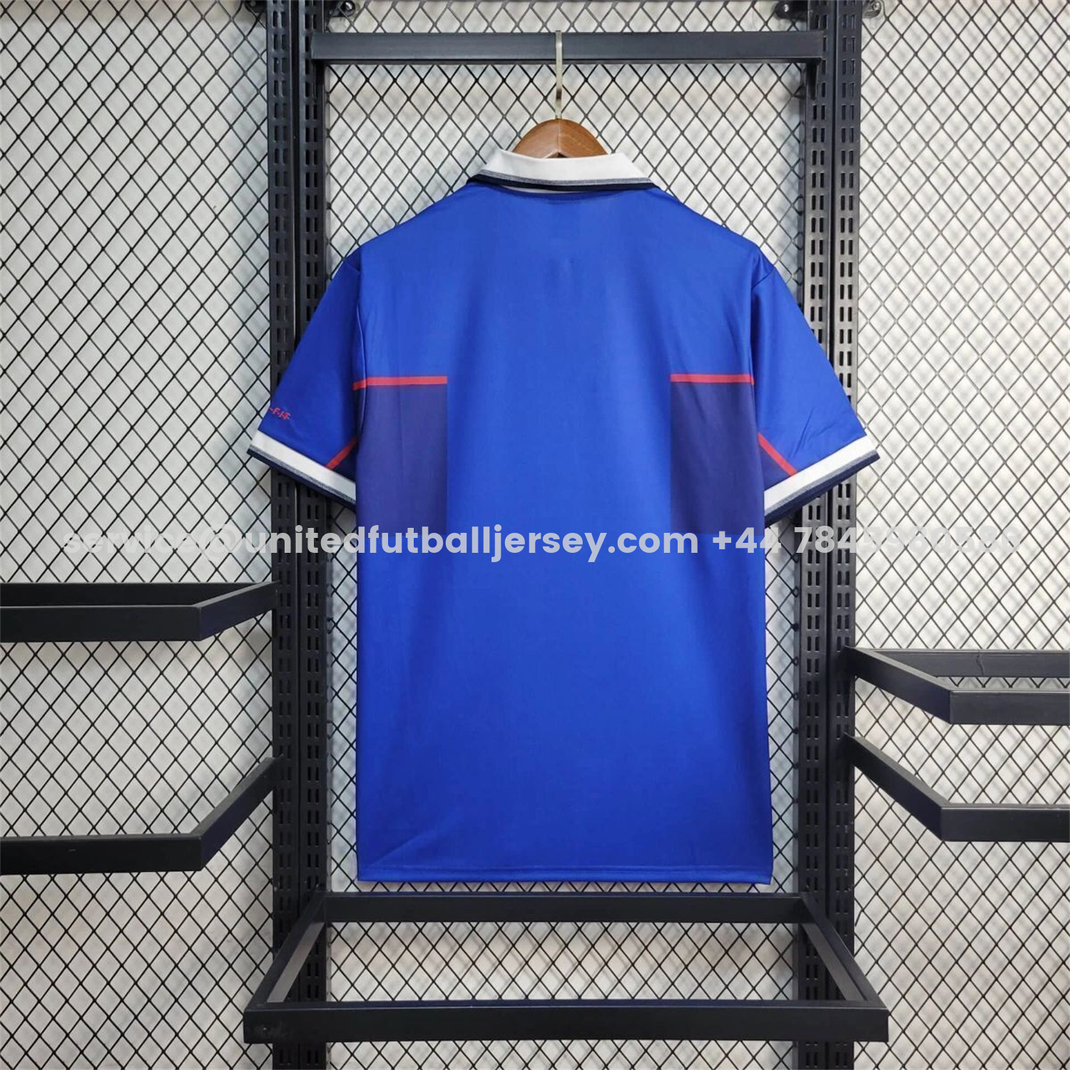 unitedfutballjersey-Retro Glasgow Rangers 1997-99 Home Jersey