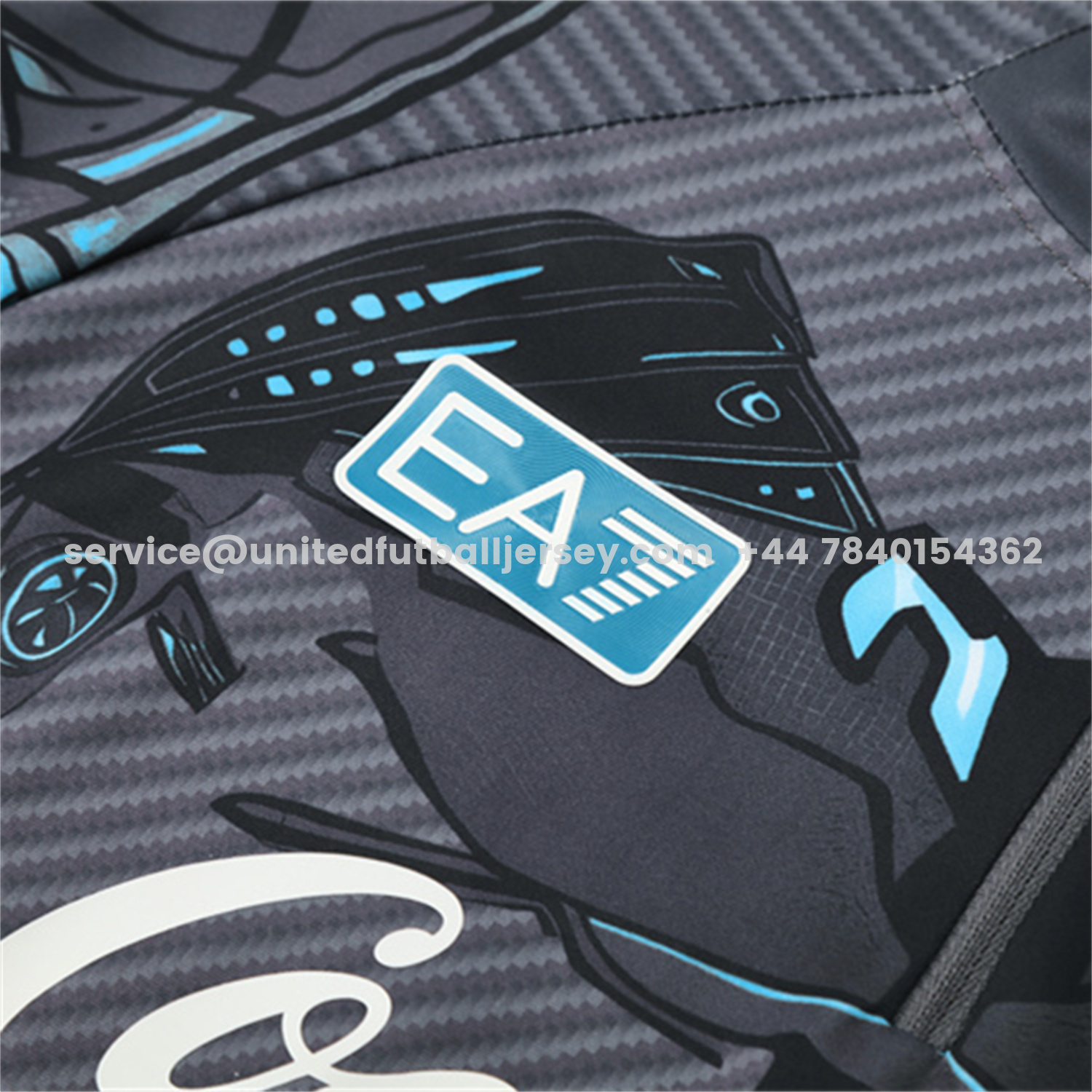 unitedfutballjersey-Napoli 25-26 Kids Long Sleeve Training Set - Gray Mecha Top & Black Pants
