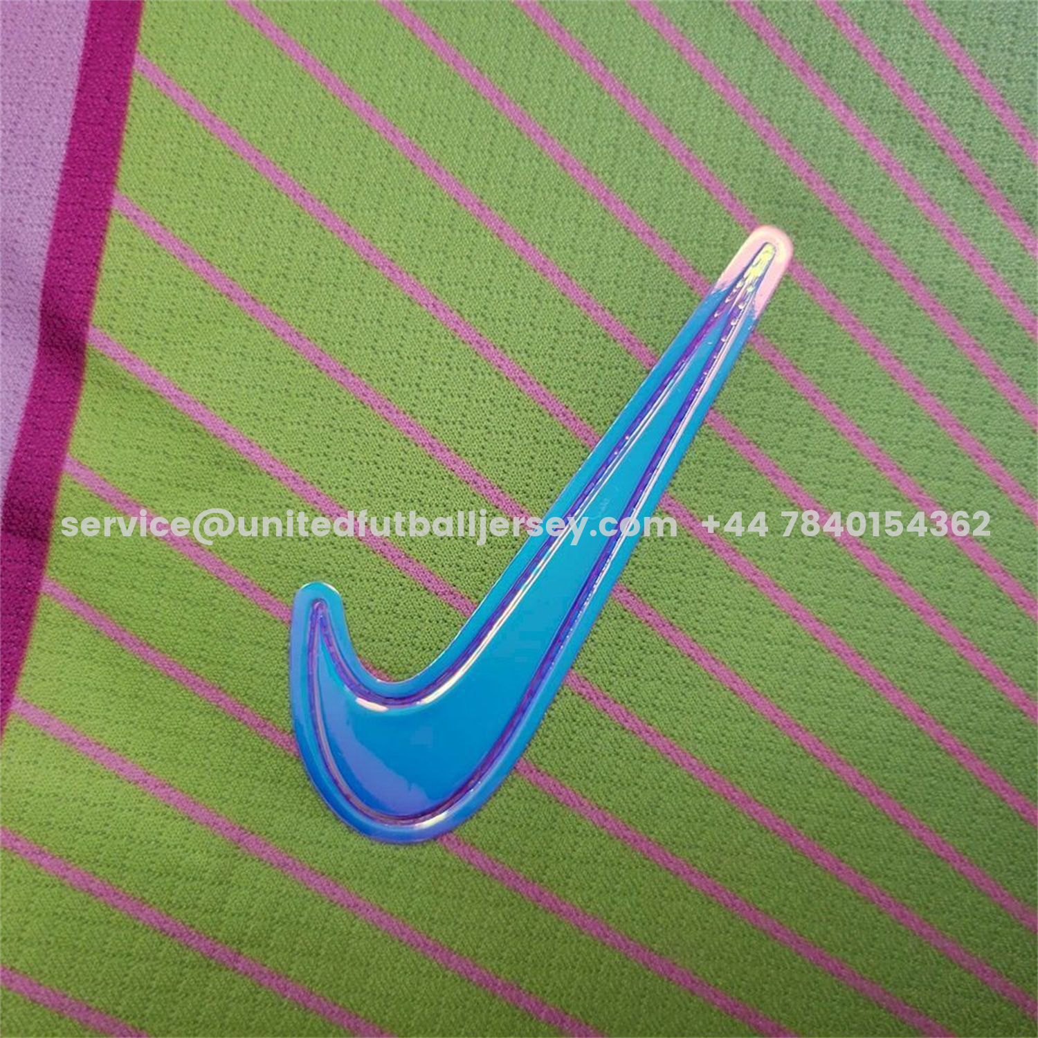 unitedfutballjersey-Barcelona 25-26 T90 Pink Lines Green And Blue Gradient Special Jersey - Fans Version