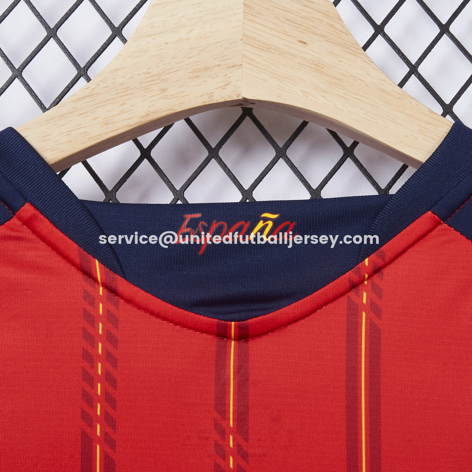 unitedfutballjersey-Women's Spain 2026 Home Cropped Jersey