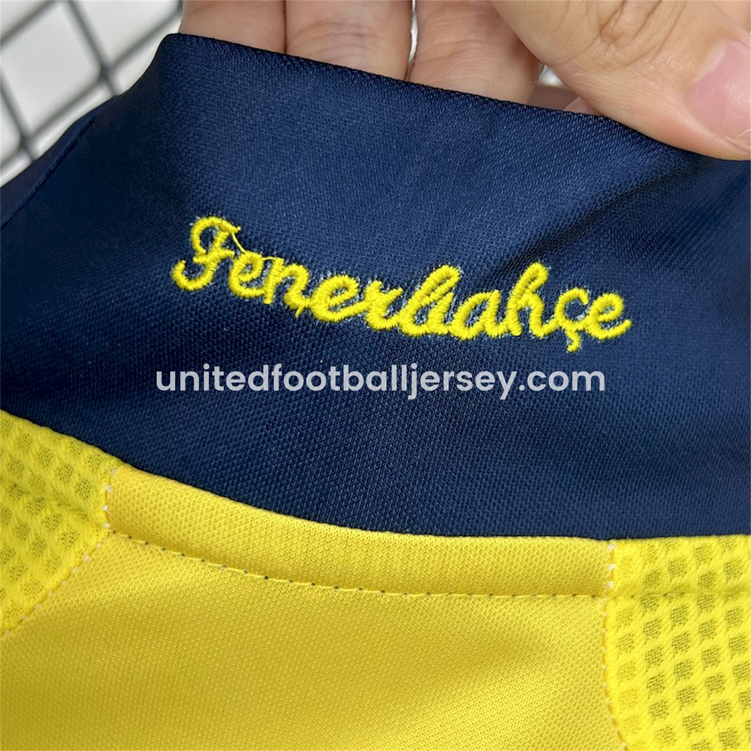 unitedfutballjersey-Retro Fenerbahce 2007-08 Home Jersey