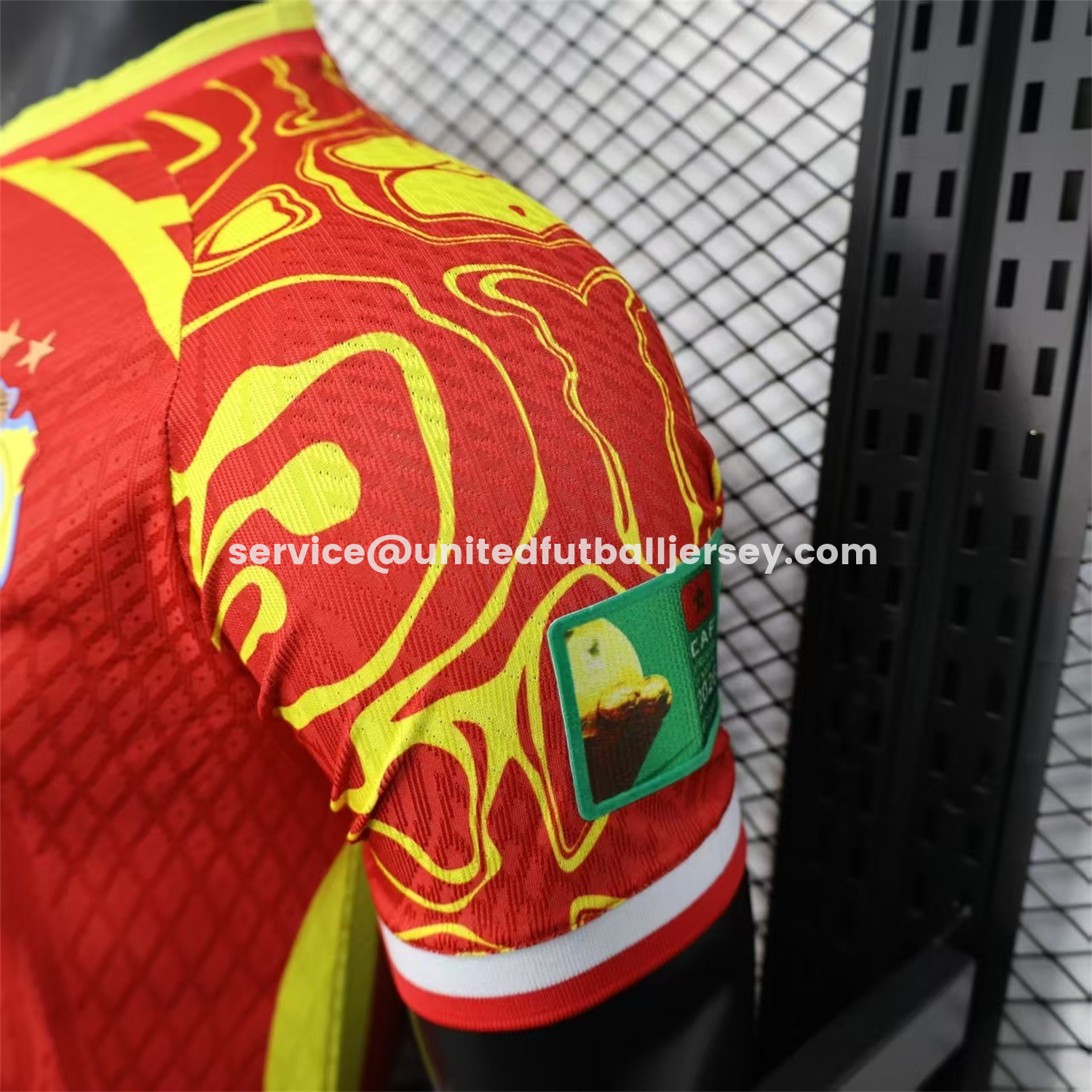 unitedfutballjersey-Congo 2026 Third Red Jersey - Player Version