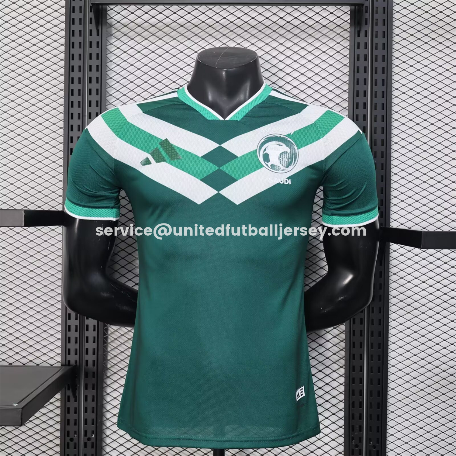 unitedfutballjersey-Saudi Arabia 2026 Shoulder Stripes Special Jersey - Player Version