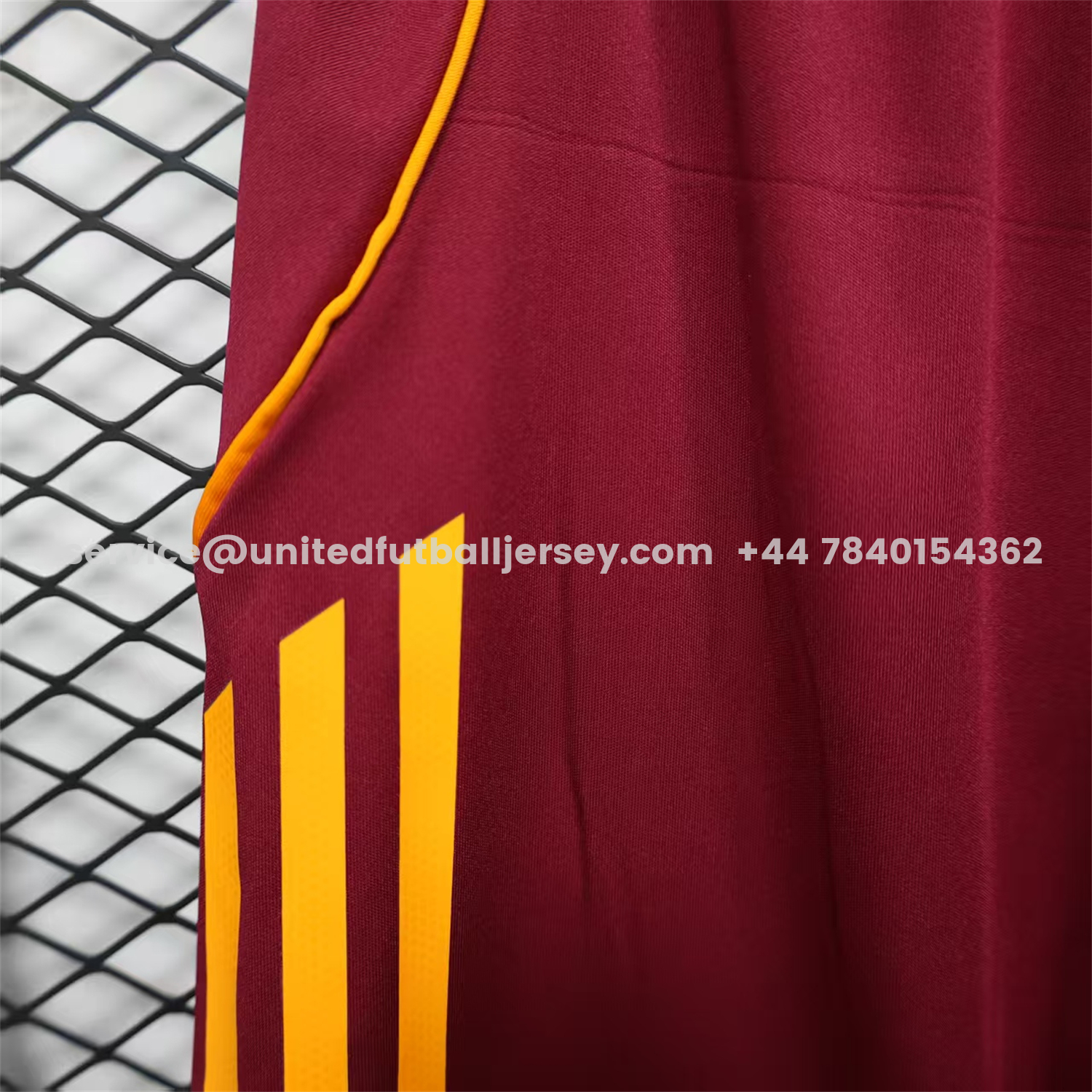 unitedfutballjersey-Roma 25-26 Home Red Shorts - Player Version