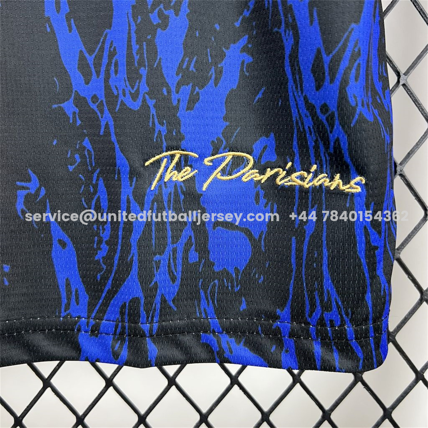 unitedfutballjersey-Paris Saint-Germain PSG 25-26 Champions League Commemorative Edition Blue Red Eiffel Tower T-shirts