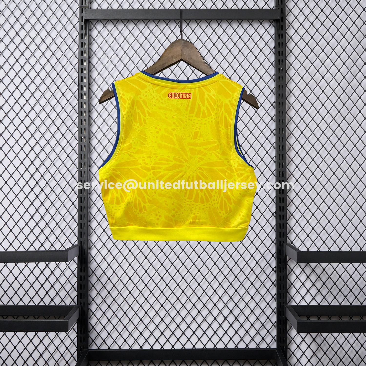 unitedfutballjersey-Women's Colombia 2026 Home Yoga Vest