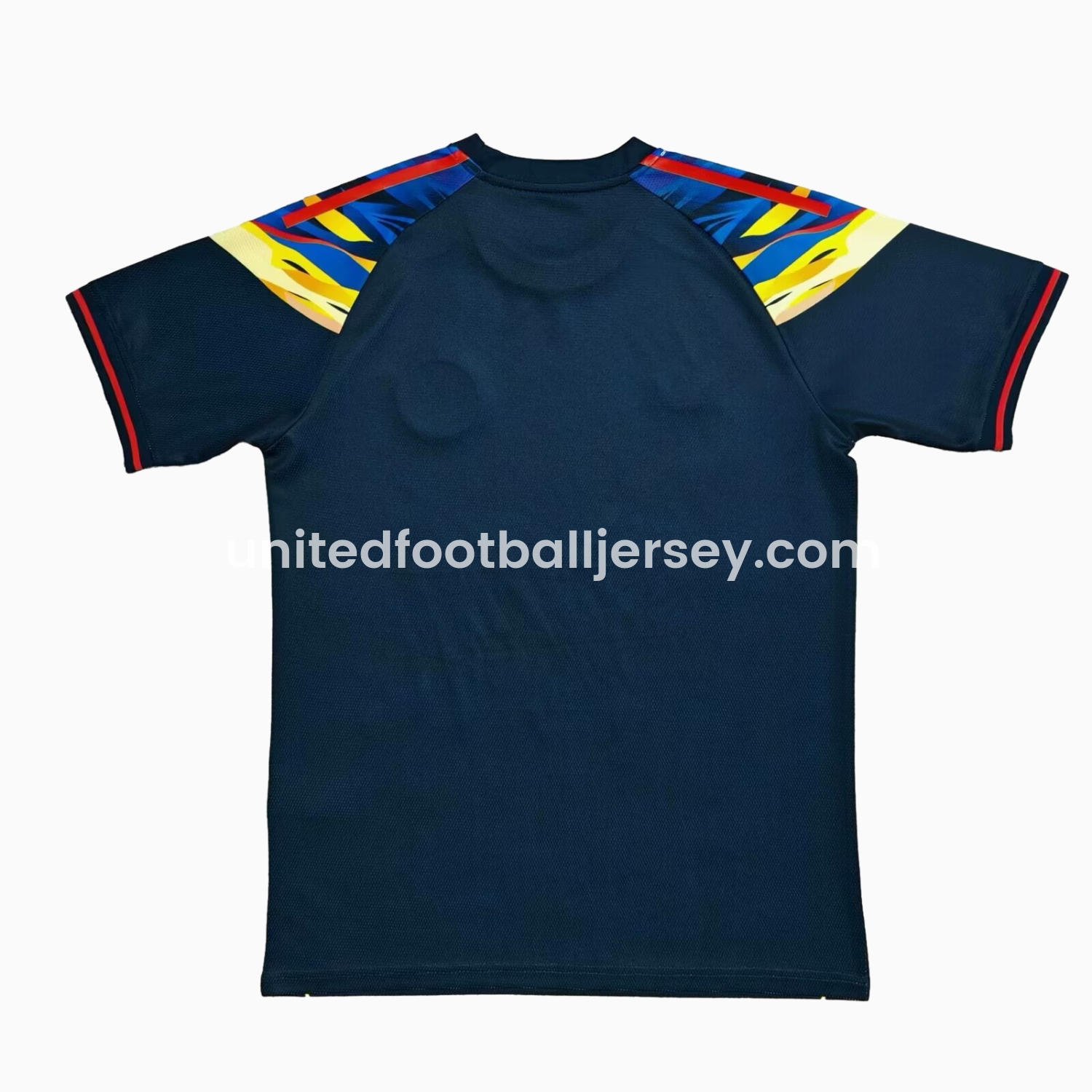 unitedfutballjersey-Club América 25-26 V-Shaped Camouflage Pattern Deep Blue Jersey - Fans Version