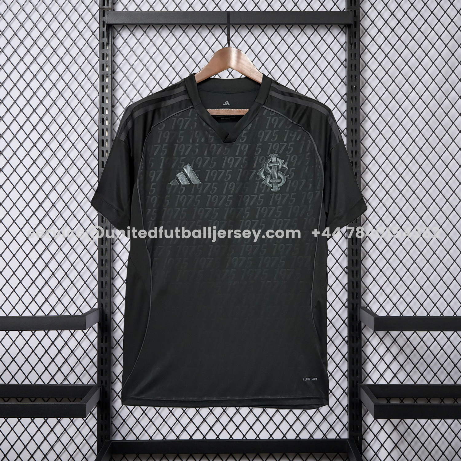 unitedfutballjersey-SC Internacional 25-26 Black Unsponsored Special Jersey - Fans Version