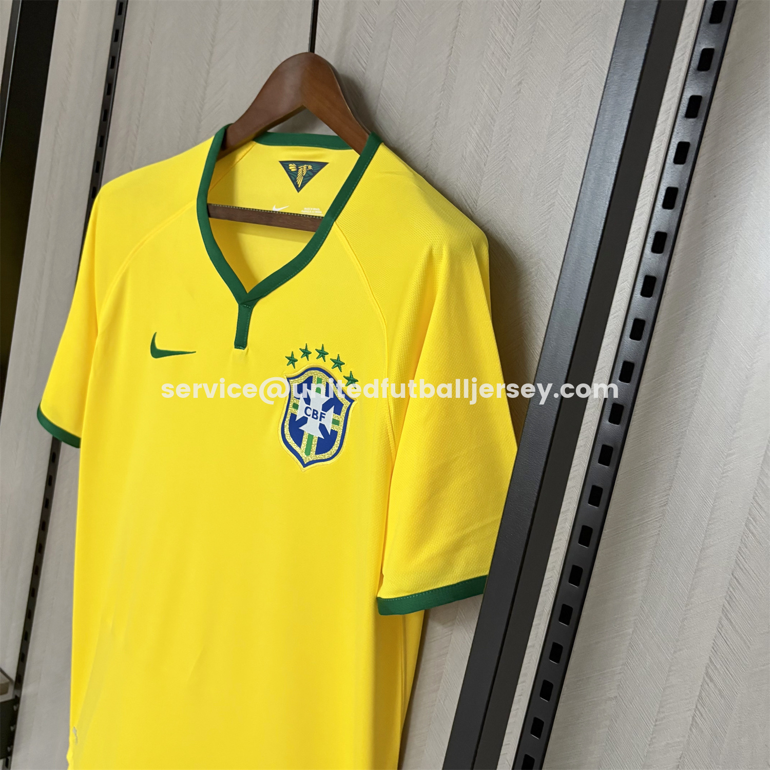 unitedfutballjersey-Retro Brazil 2014 Home Jersey